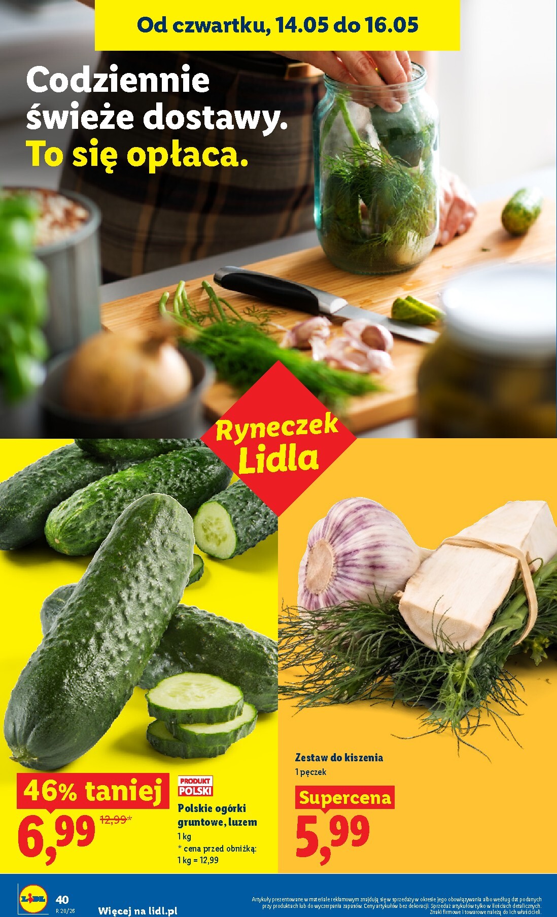 lidl - Nowa gazetka Lidl ważna od 14.05.2026 do 16.05.2026 - page: 40