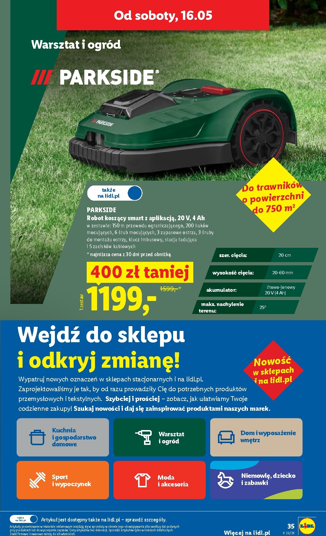 lidl - Nowa gazetka Lidl ważna od 14.05.2026 do 16.05.2026 - page: 35