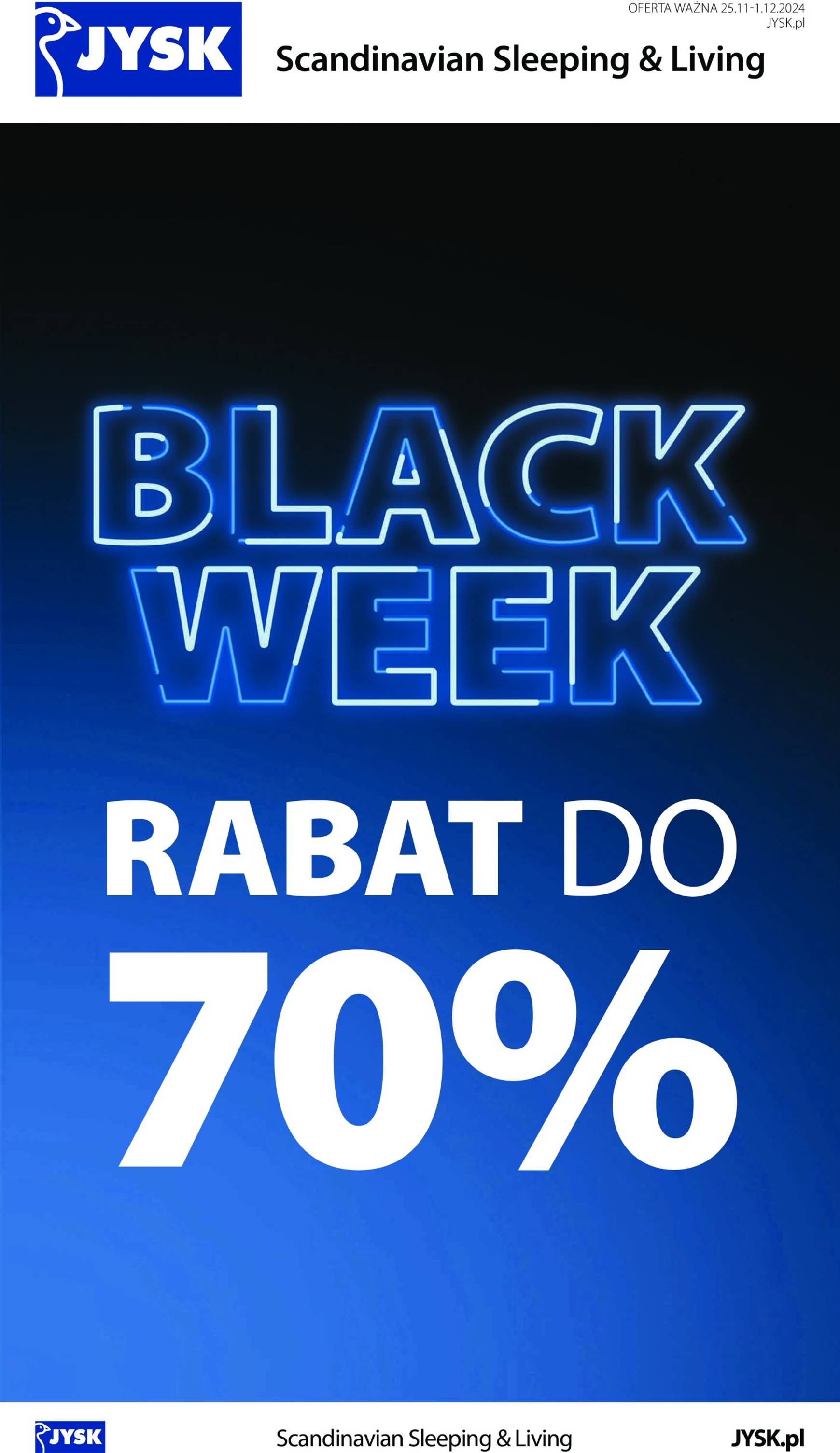 jysk - JYSK - Black Friday gazetka ważna od 25.11. - 01.12.