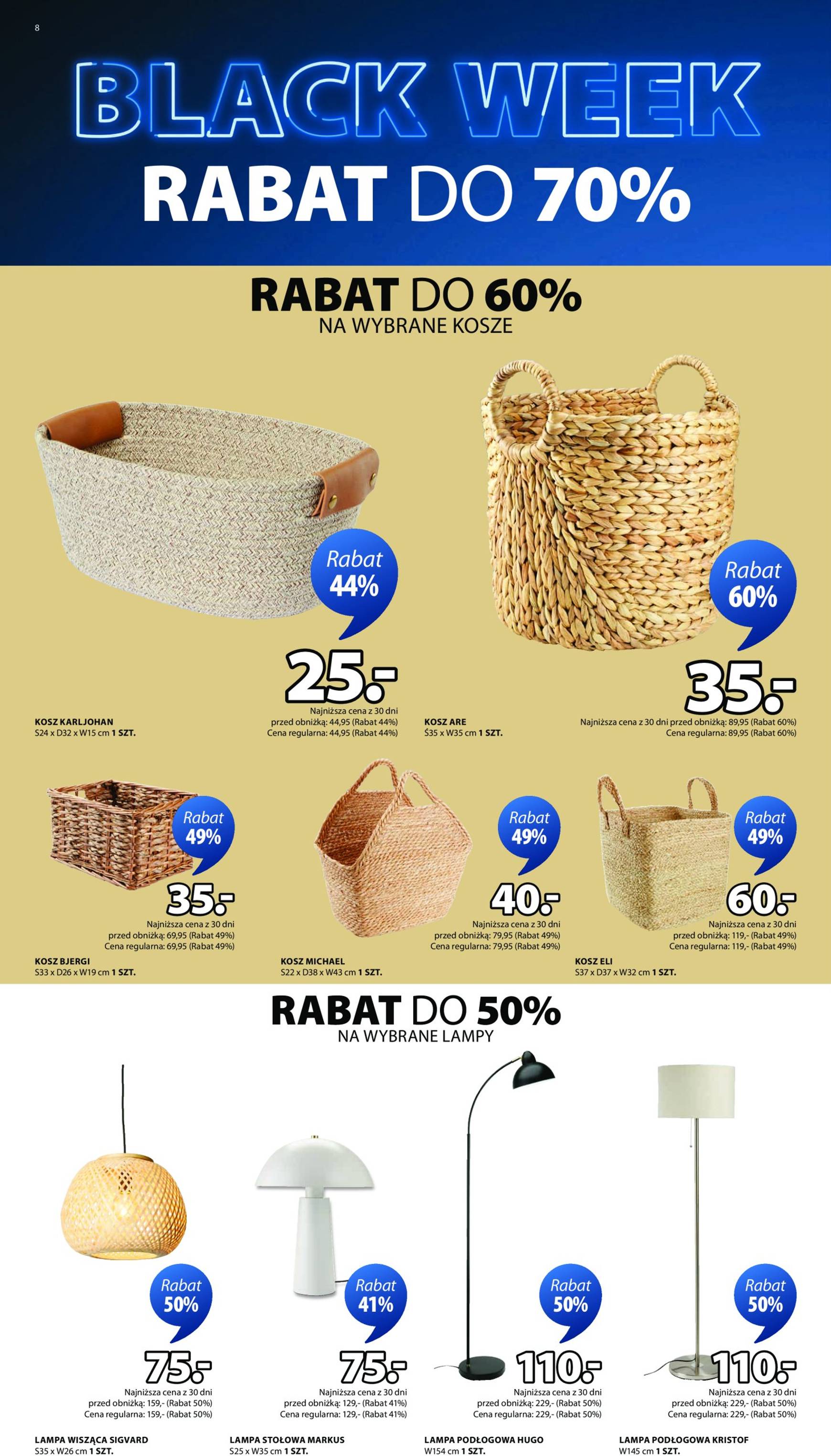 jysk - JYSK - Black Friday gazetka ważna od 25.11. - 01.12. - page: 8