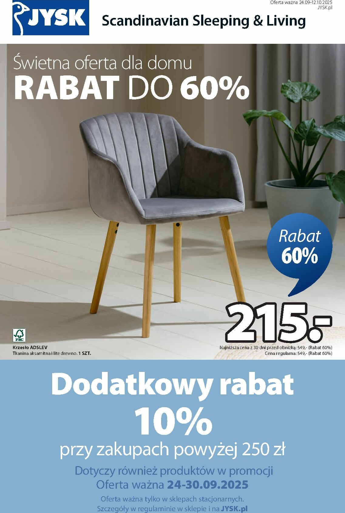 jysk - Gazetka JYSK - ważna od 24.09. do 12.10. - page: 1