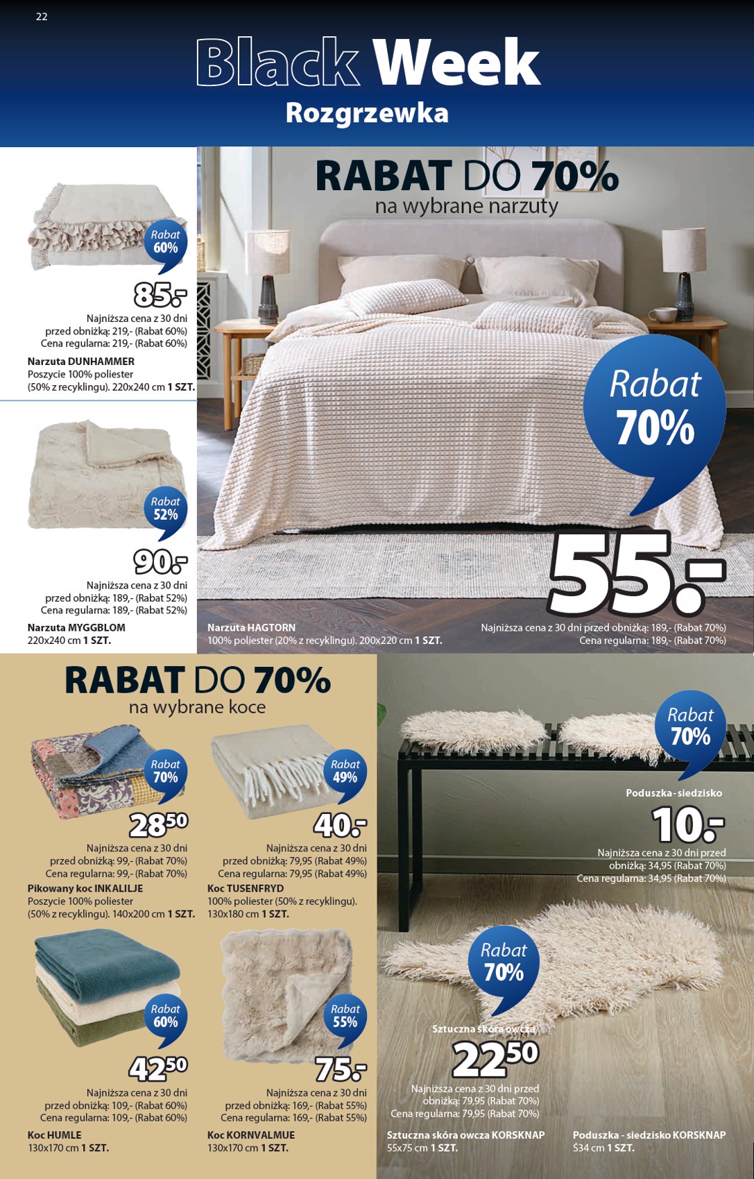 jysk - Gazetka JYSK - ważna od 12.11. do 30.11. - page: 22