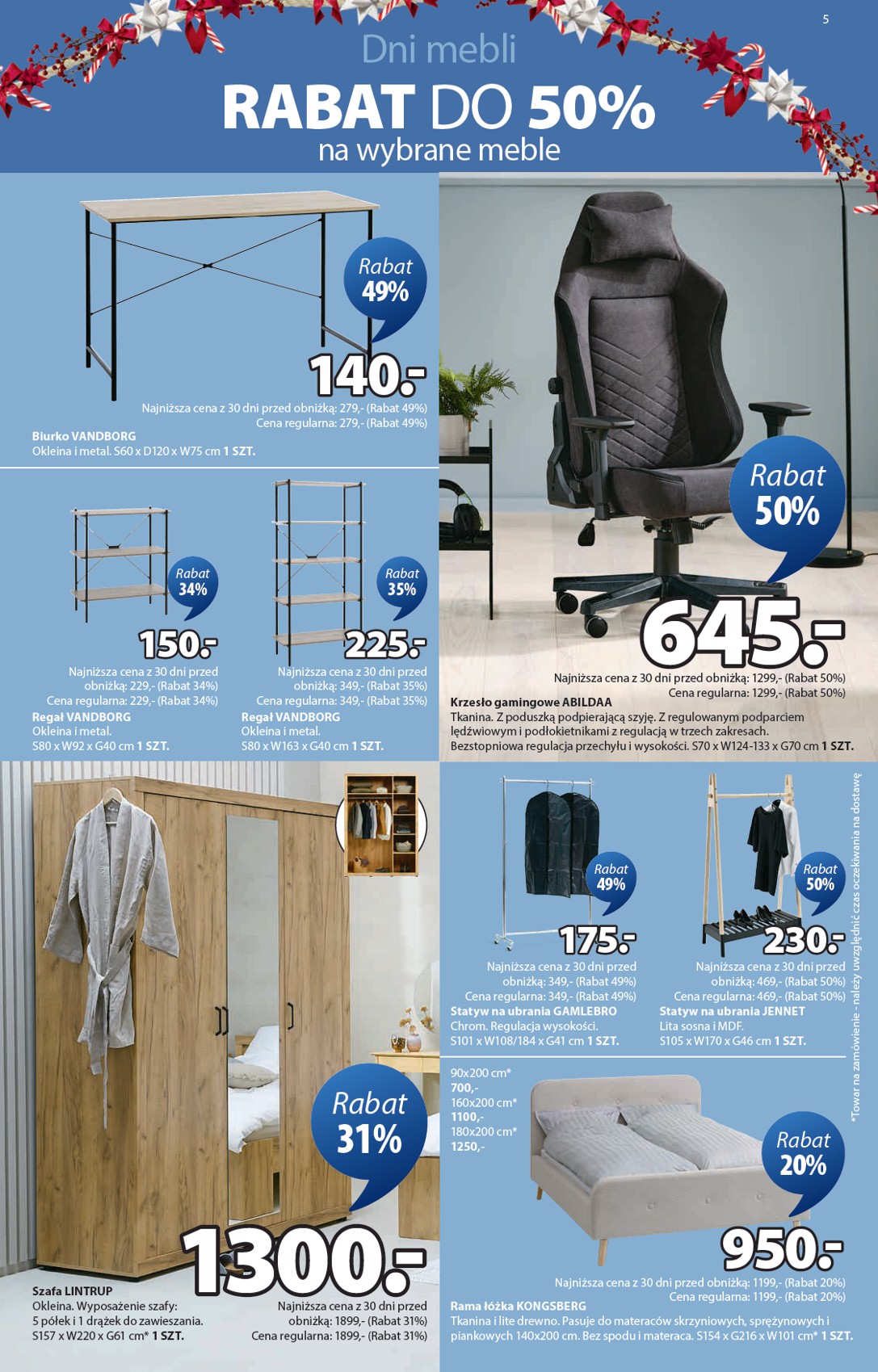 jysk - Gazetka JYSK - ważna od 10.12. do 28.12. - page: 5