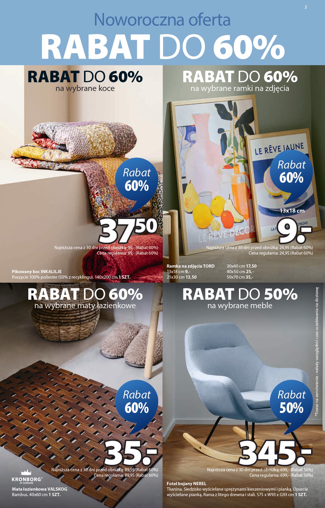 jysk - Gazetka JYSK - ważna od 31.12. do 18.01. - page: 3