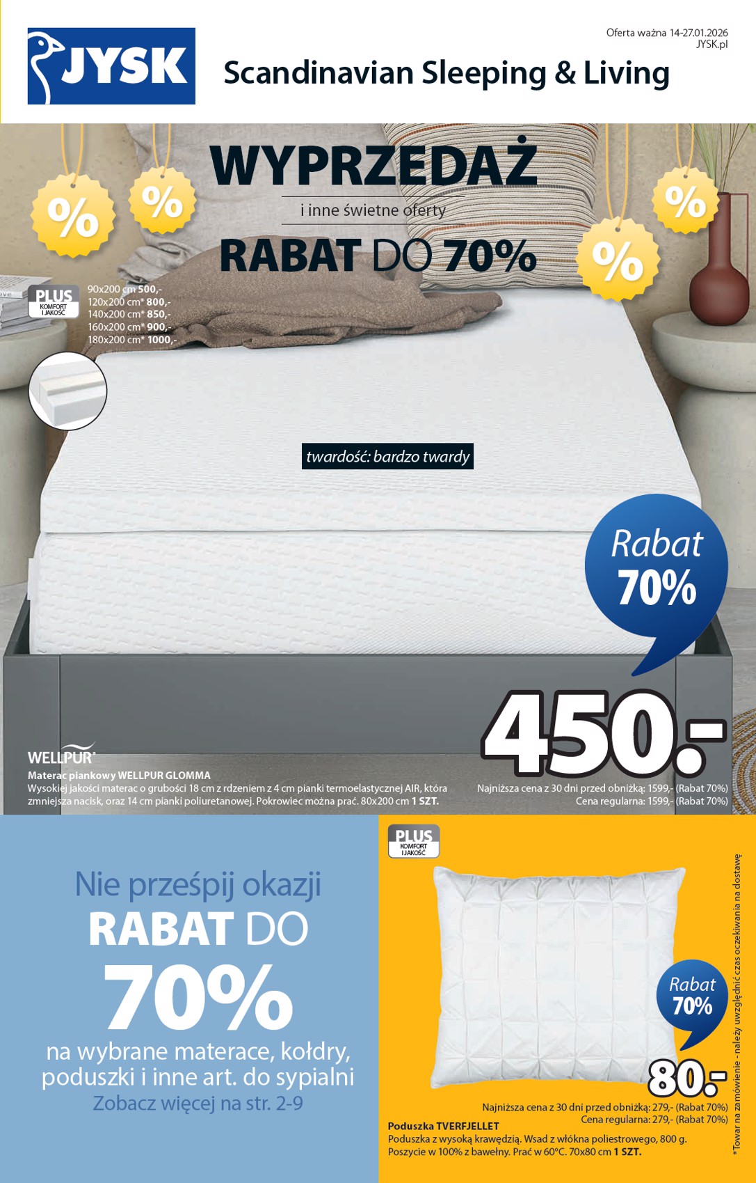 jysk - Gazetka JYSK - ważna od 14.01. do 27.01. - page: 1