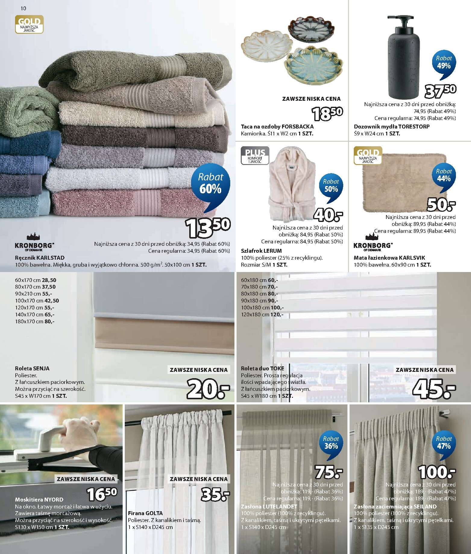 jysk - Gazetka JYSK - ważna od 18.03.2026 do 05.04.2026 - page: 10