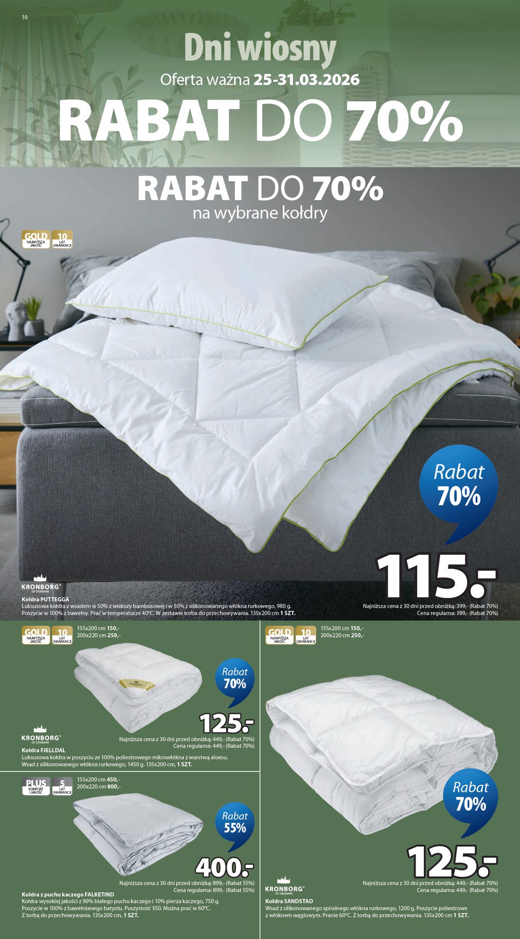 jysk - Gazetka JYSK - ważna od 25.03.2026 do 31.03.2026 - page: 10