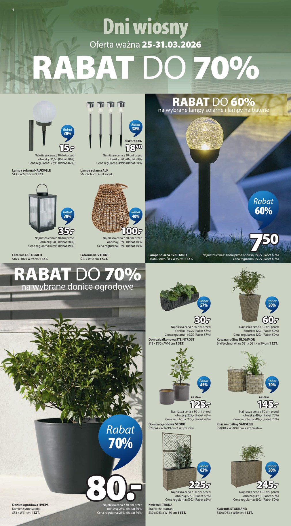 jysk - Gazetka JYSK - ważna od 25.03.2026 do 31.03.2026 - page: 4