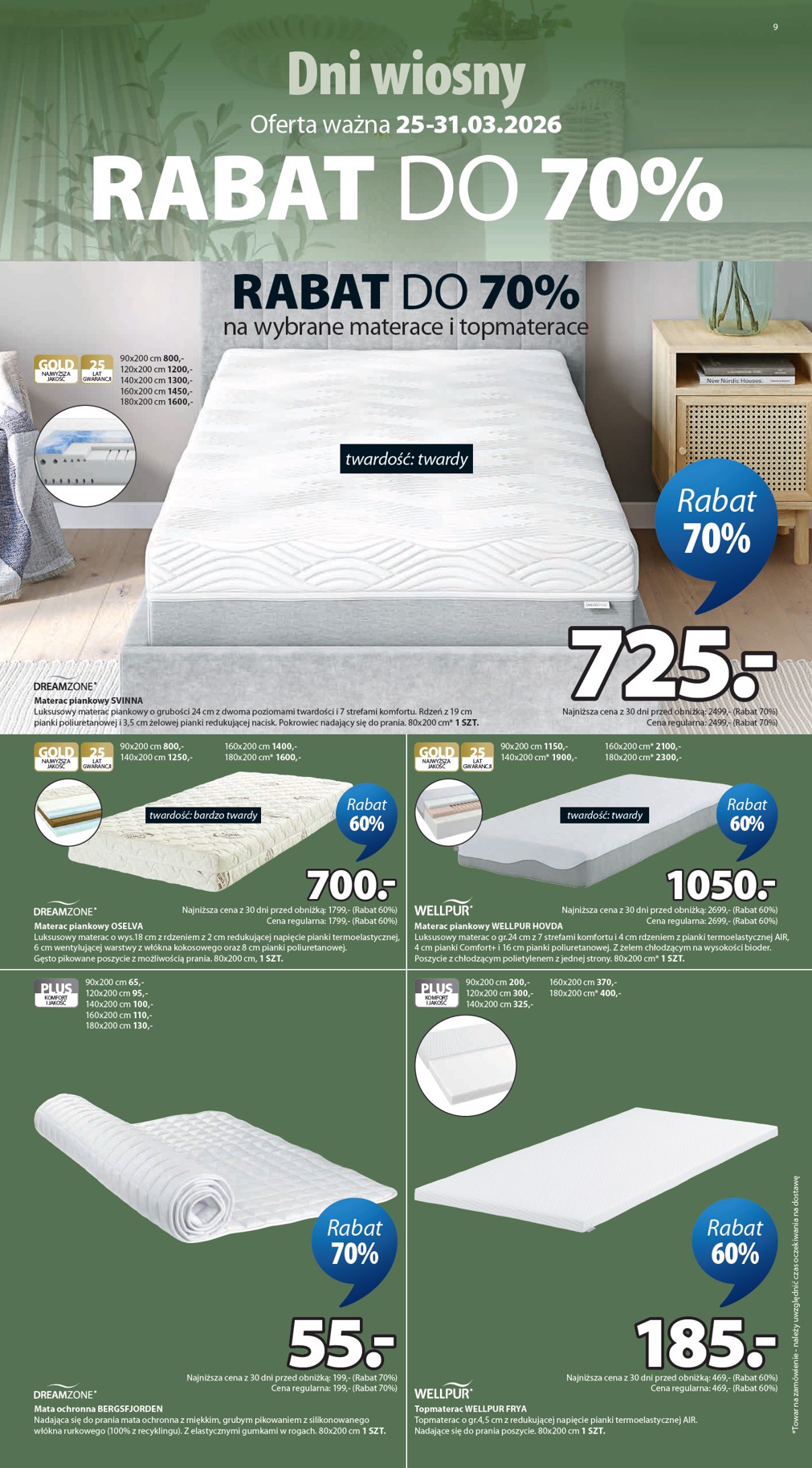 jysk - Gazetka JYSK - ważna od 25.03.2026 do 31.03.2026 - page: 9