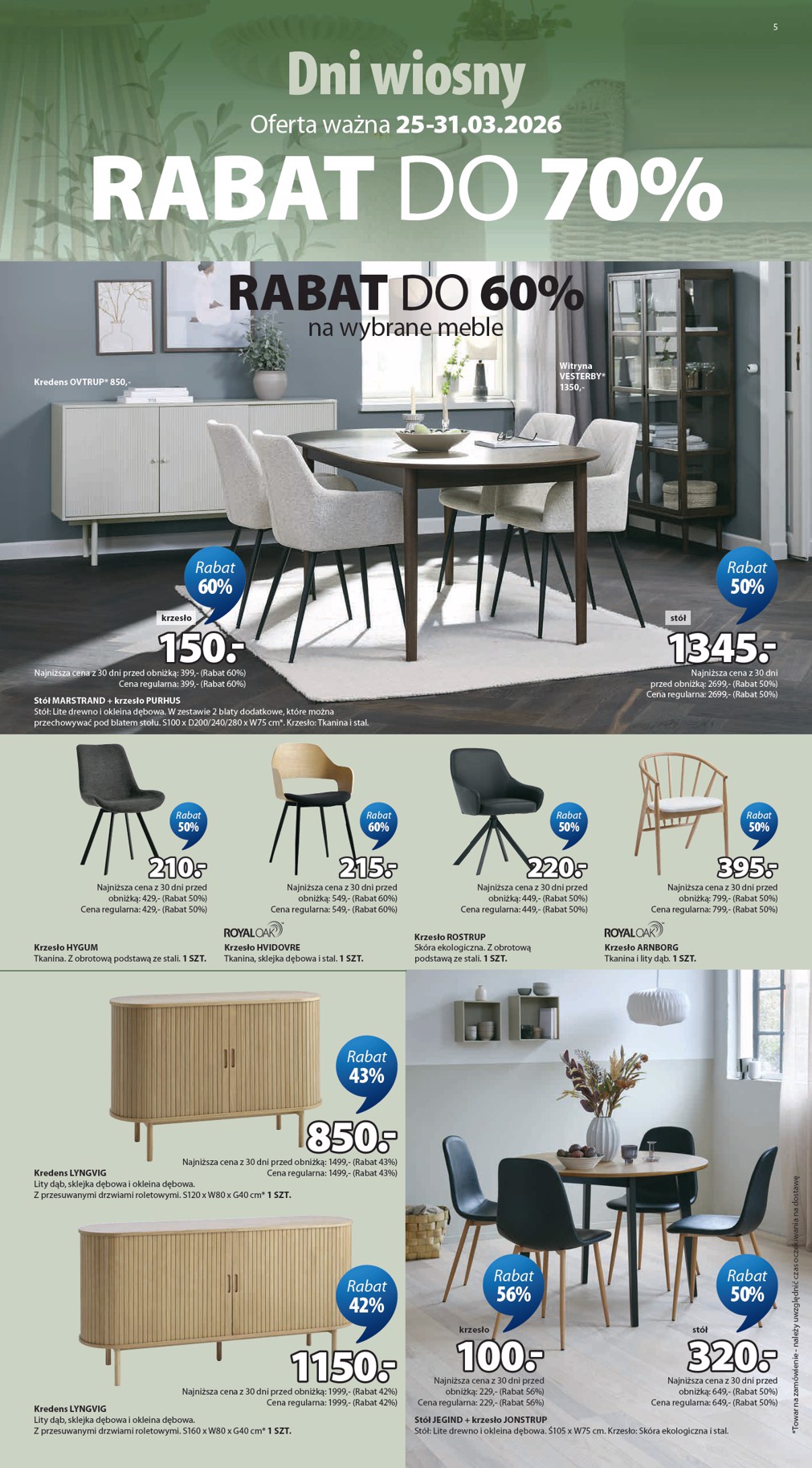 jysk - Gazetka JYSK - ważna od 25.03.2026 do 31.03.2026 - page: 5