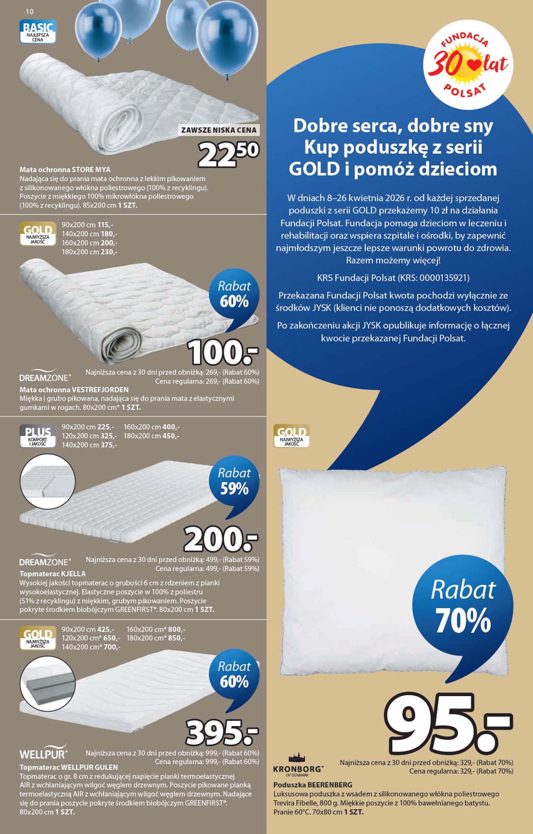 jysk - Aktualna gazetka JYSK ważna od 08.04.2026 do 26.04.2026 - page: 10