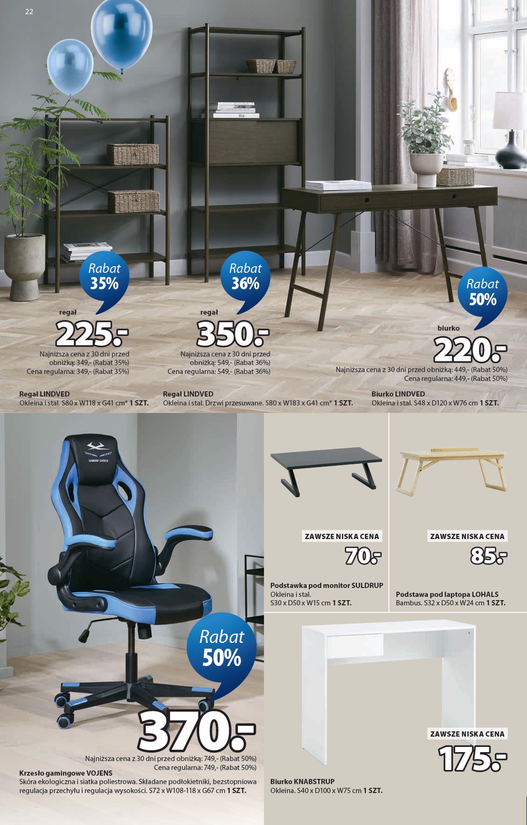 jysk - Aktualna gazetka JYSK ważna od 22.04.2026 do 10.05.2026 - page: 22