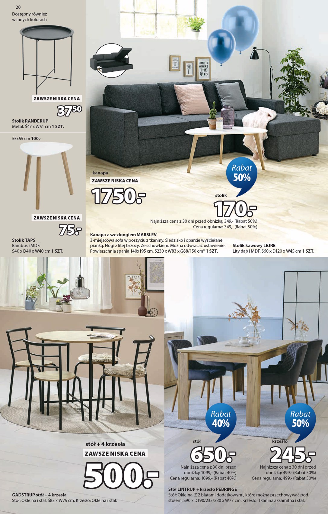 jysk - Aktualna gazetka JYSK ważna od 22.04.2026 do 10.05.2026 - page: 20