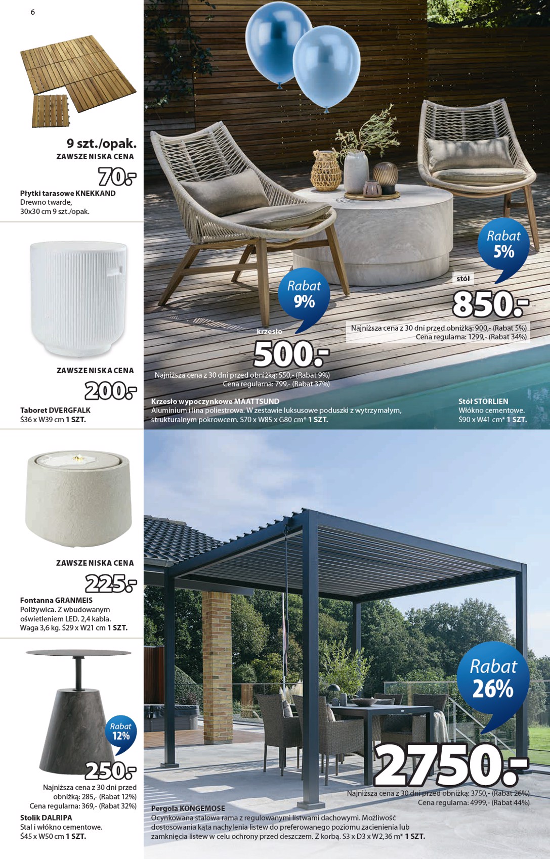 jysk - Aktualna gazetka JYSK ważna od 22.04.2026 do 10.05.2026 - page: 6