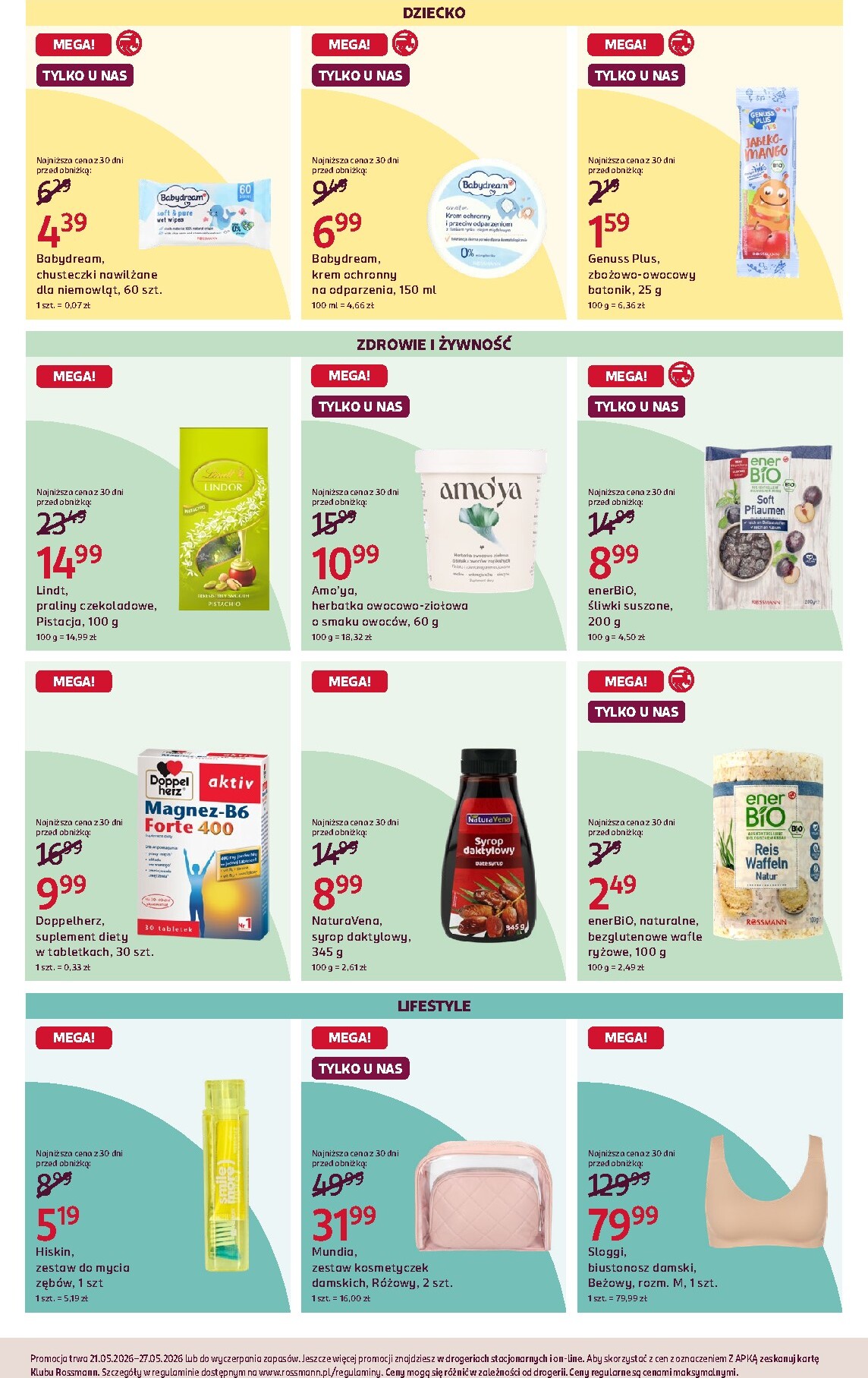 rossmann - Aktualna gazetka Rossmann ważna od 21.05.2026 do 27.05.2026 - page: 8