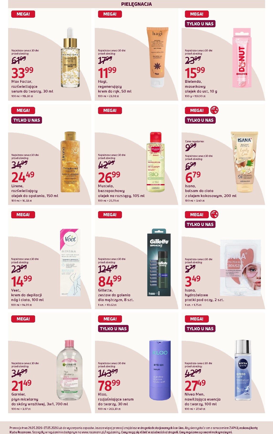 rossmann - Aktualna gazetka Rossmann ważna od 21.05.2026 do 27.05.2026 - page: 3