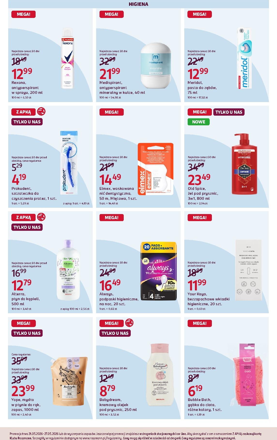rossmann - Aktualna gazetka Rossmann ważna od 21.05.2026 do 27.05.2026 - page: 6