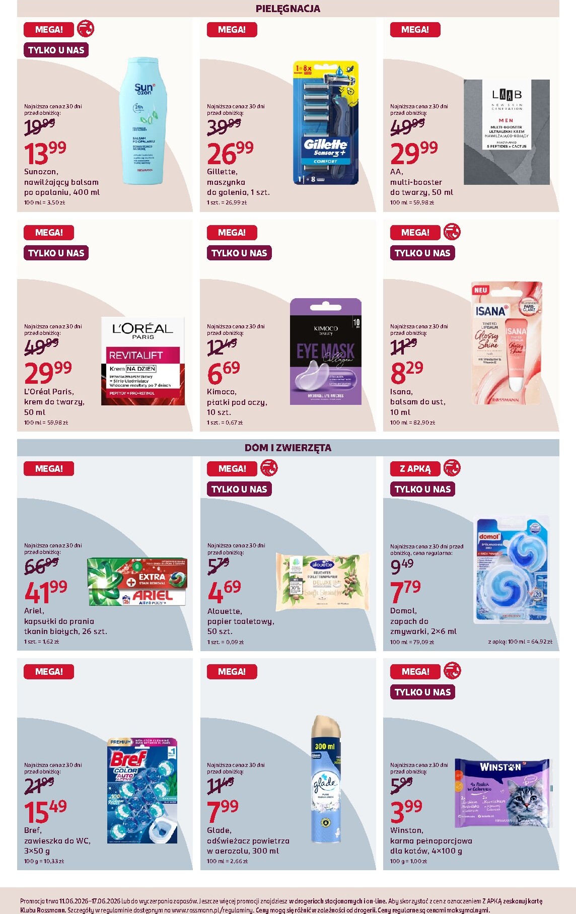 rossmann - Aktualna gazetka Rossmann ważna od 11.06.2026 do 17.06.2026 - page: 4