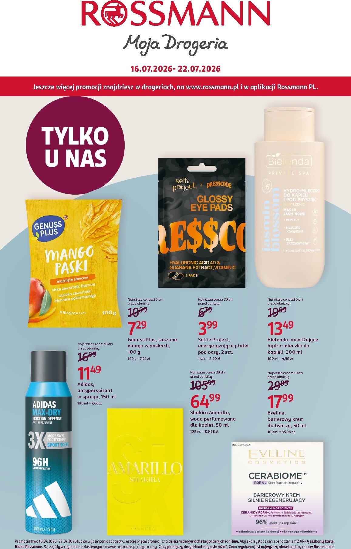 rossmann - Aktualna gazetka Rossmann ważna od 16.07.2026 do 22.07.2026 - page: 1
