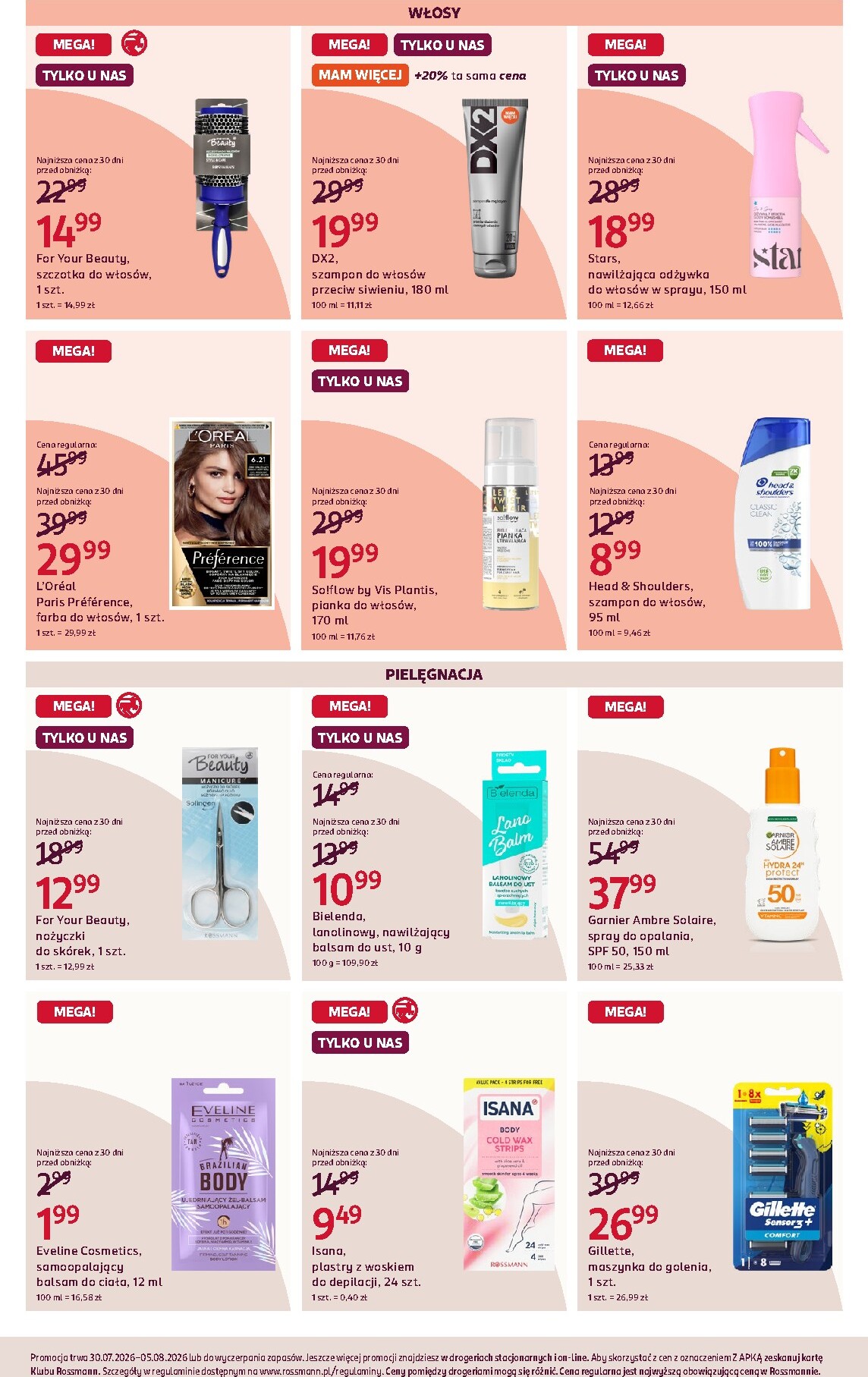 rossmann - Aktualna gazetka Rossmann ważna od 30.07.2026 do 05.08.2026 - page: 3