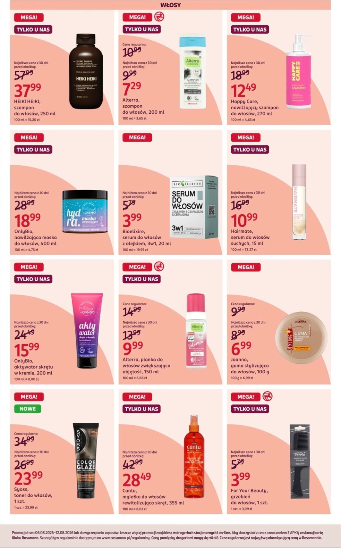 rossmann - Aktualna gazetka Rossmann ważna od 06.08.2026 do 12.08.2026 - page: 4