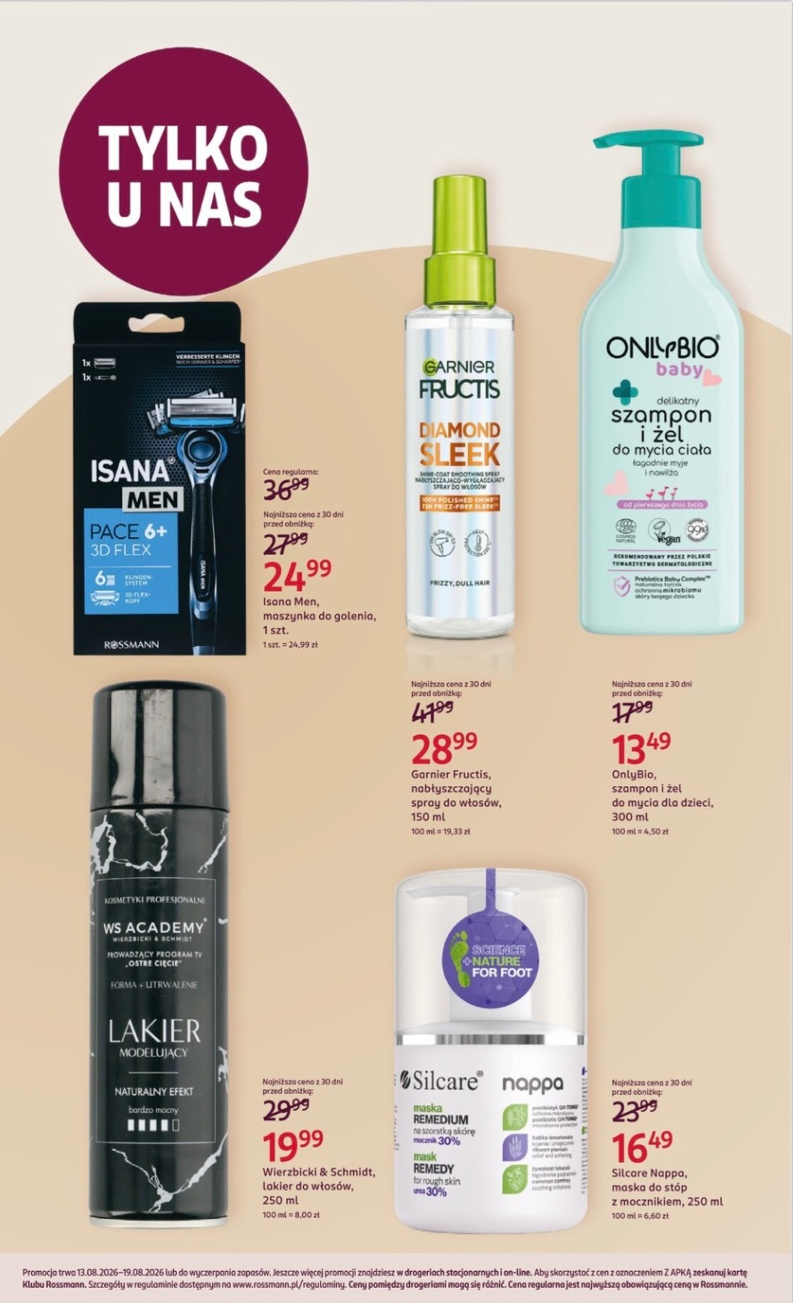 rossmann - Aktualna gazetka Rossmann ważna od 13.08.2026 do 19.08.2026 - page: 3