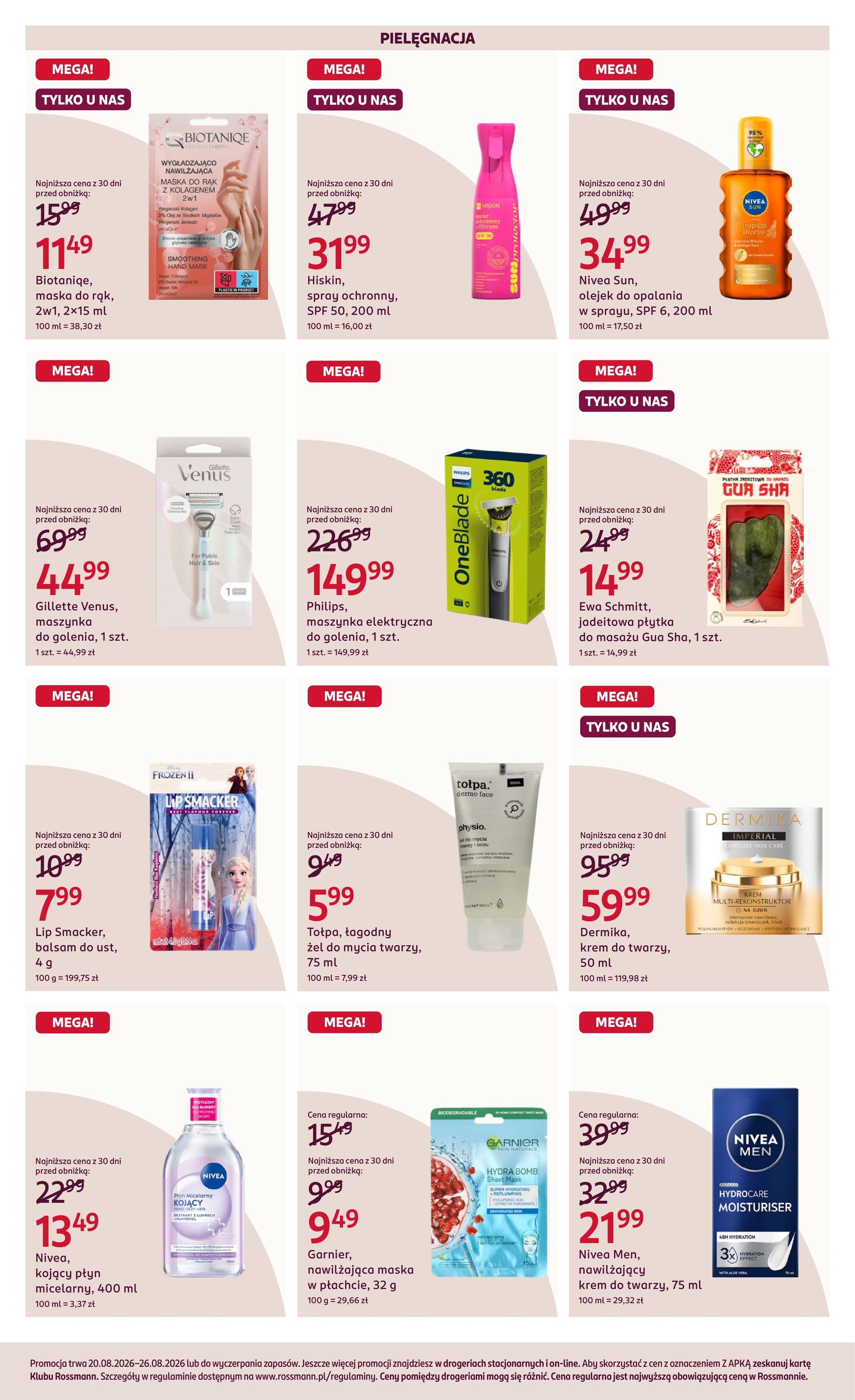 rossmann - Aktualna gazetka Rossmann ważna od 20.08.2026 do 26.08.2026 - page: 3