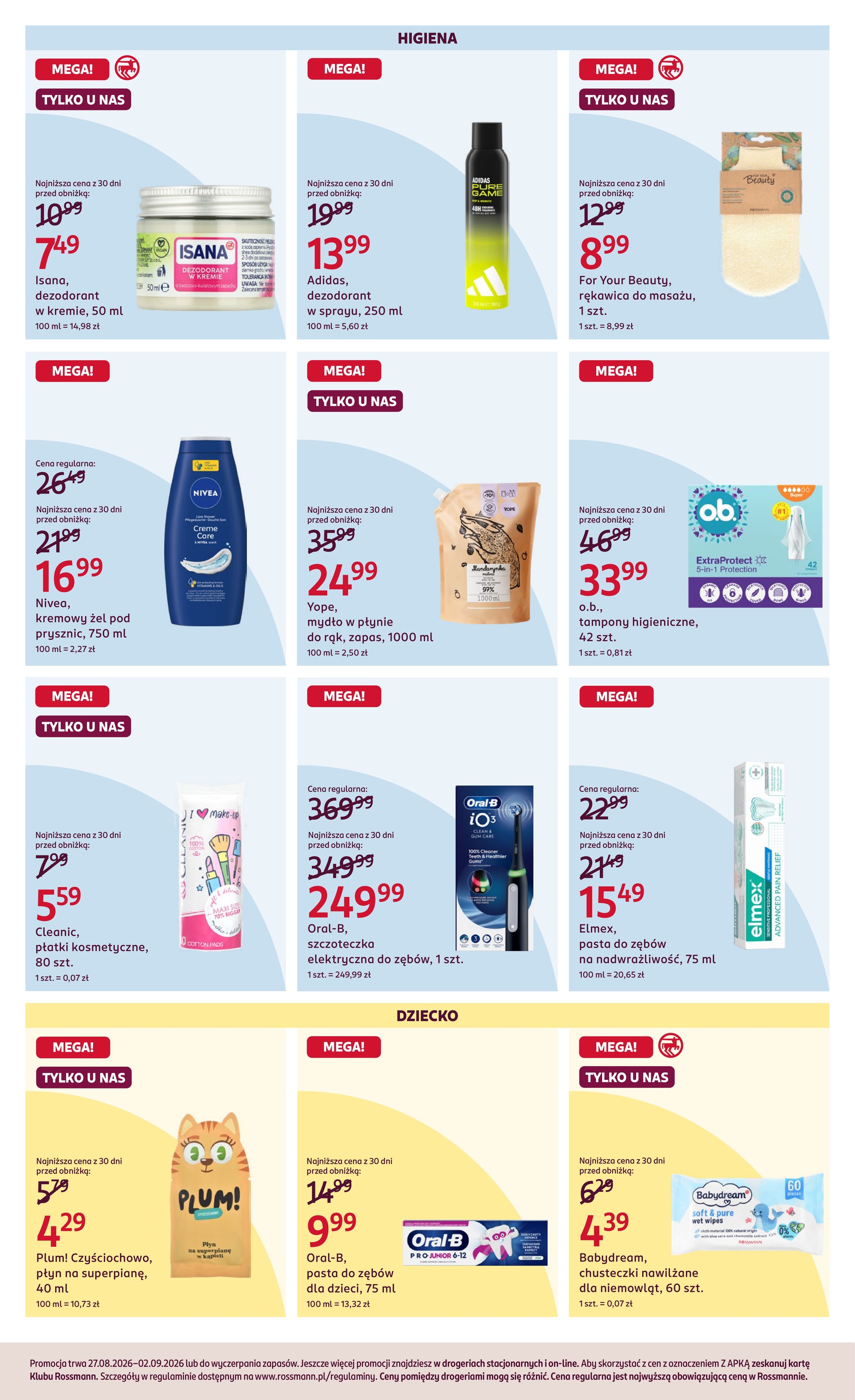 rossmann - Aktualna gazetka Rossmann ważna od 27.08.2026 do 02.09.2026 - page: 4