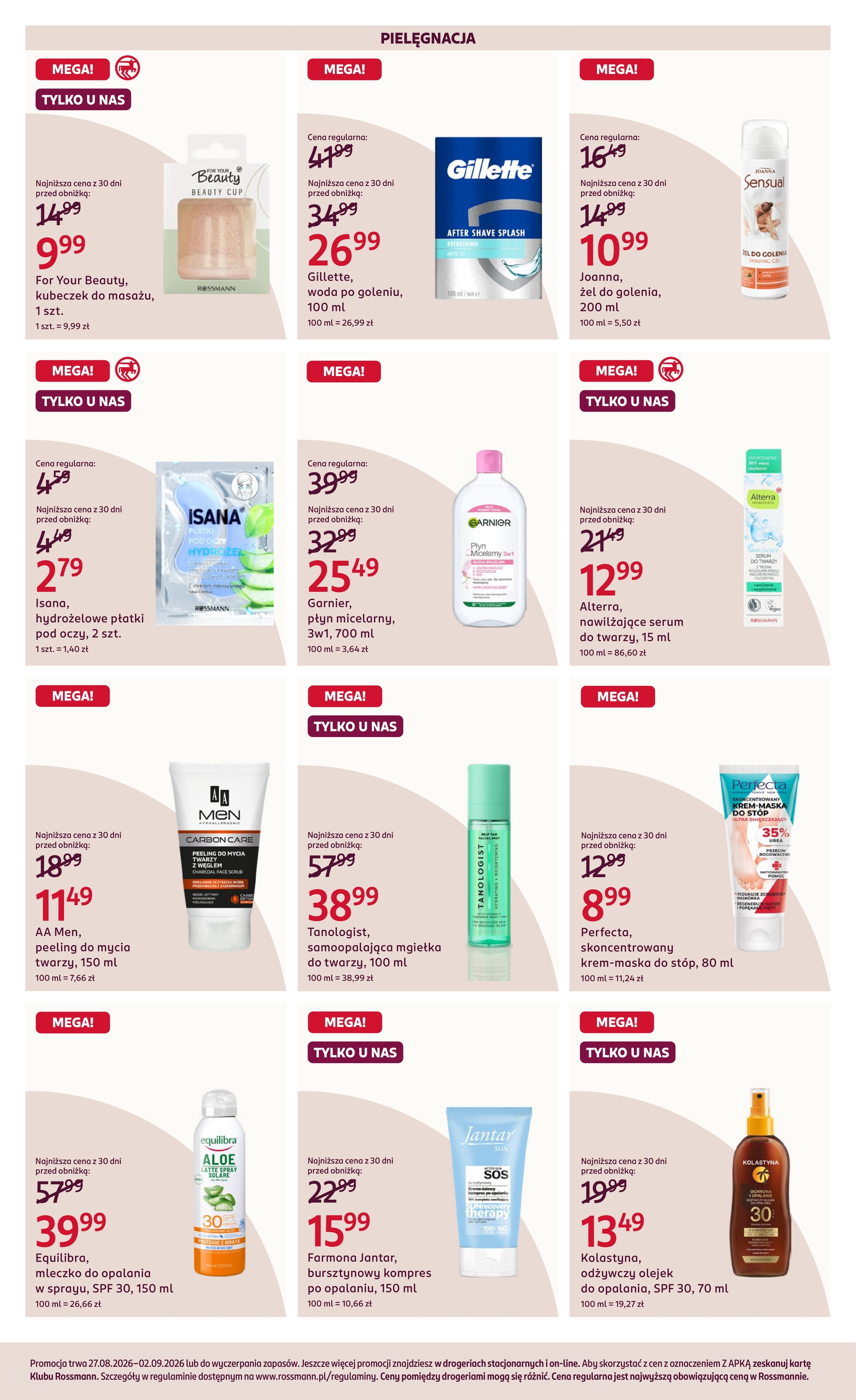 rossmann - Aktualna gazetka Rossmann ważna od 27.08.2026 do 02.09.2026 - page: 3
