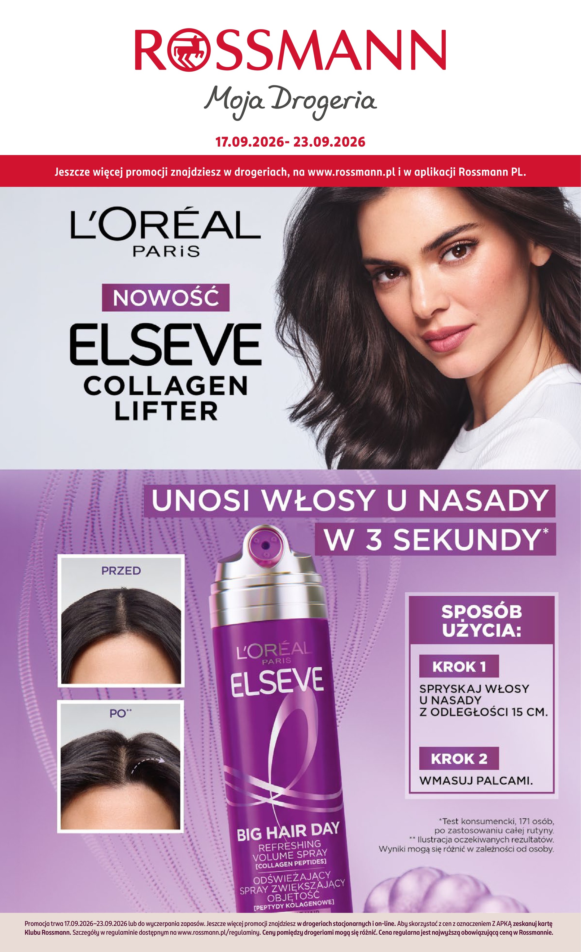 rossmann - Aktualna gazetka Rossmann ważna od 17.09.2026 do 23.09.2026