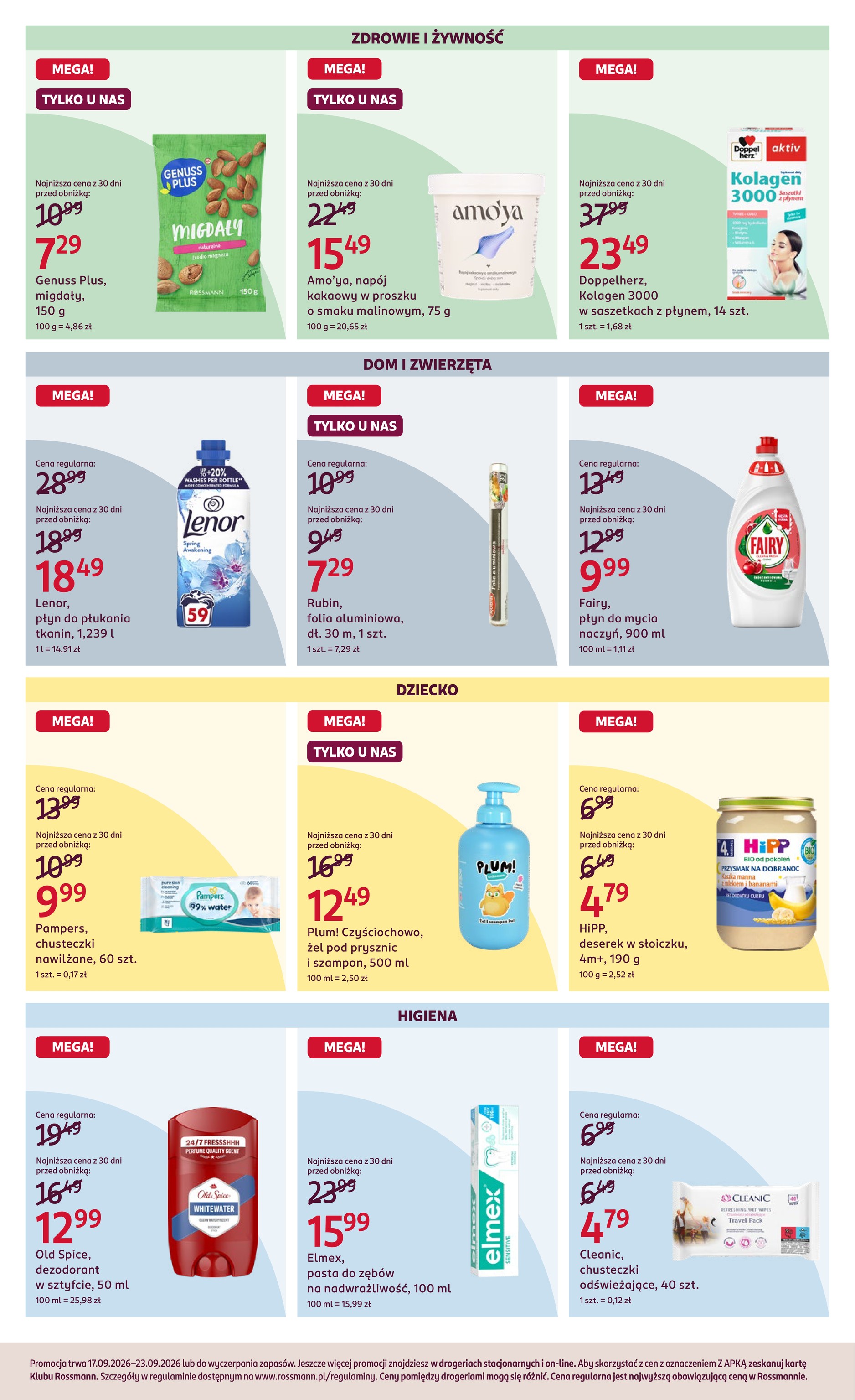 rossmann - Aktualna gazetka Rossmann ważna od 17.09.2026 do 23.09.2026 - page: 4