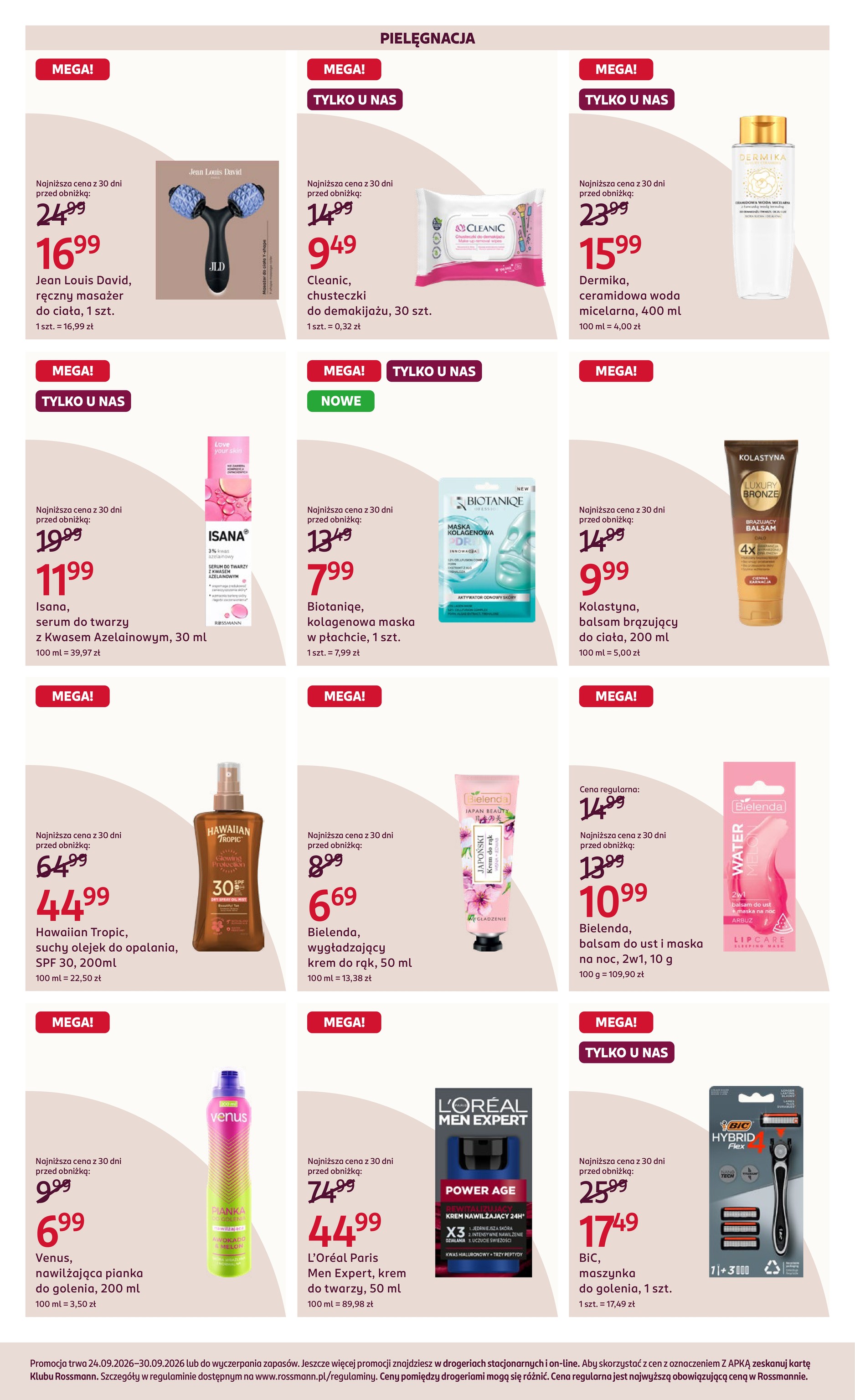 rossmann - Aktualna gazetka Rossmann ważna od 24.09.2026 do 30.09.2026 - page: 3