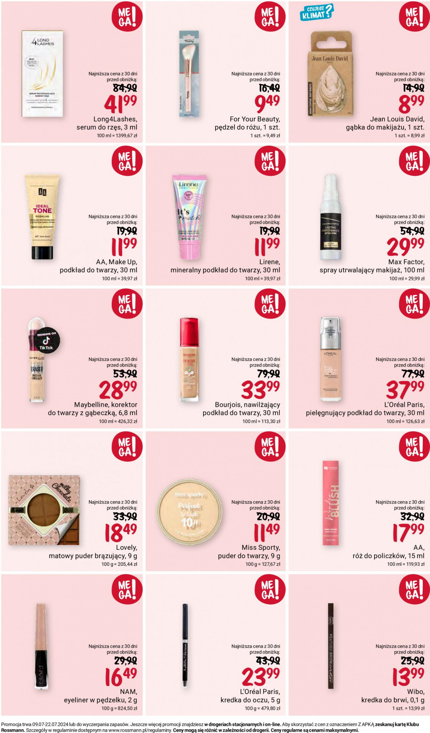 rossmann - Rossmann gazetka aktualna ważna od 09.07. - 22.07. - page: 10