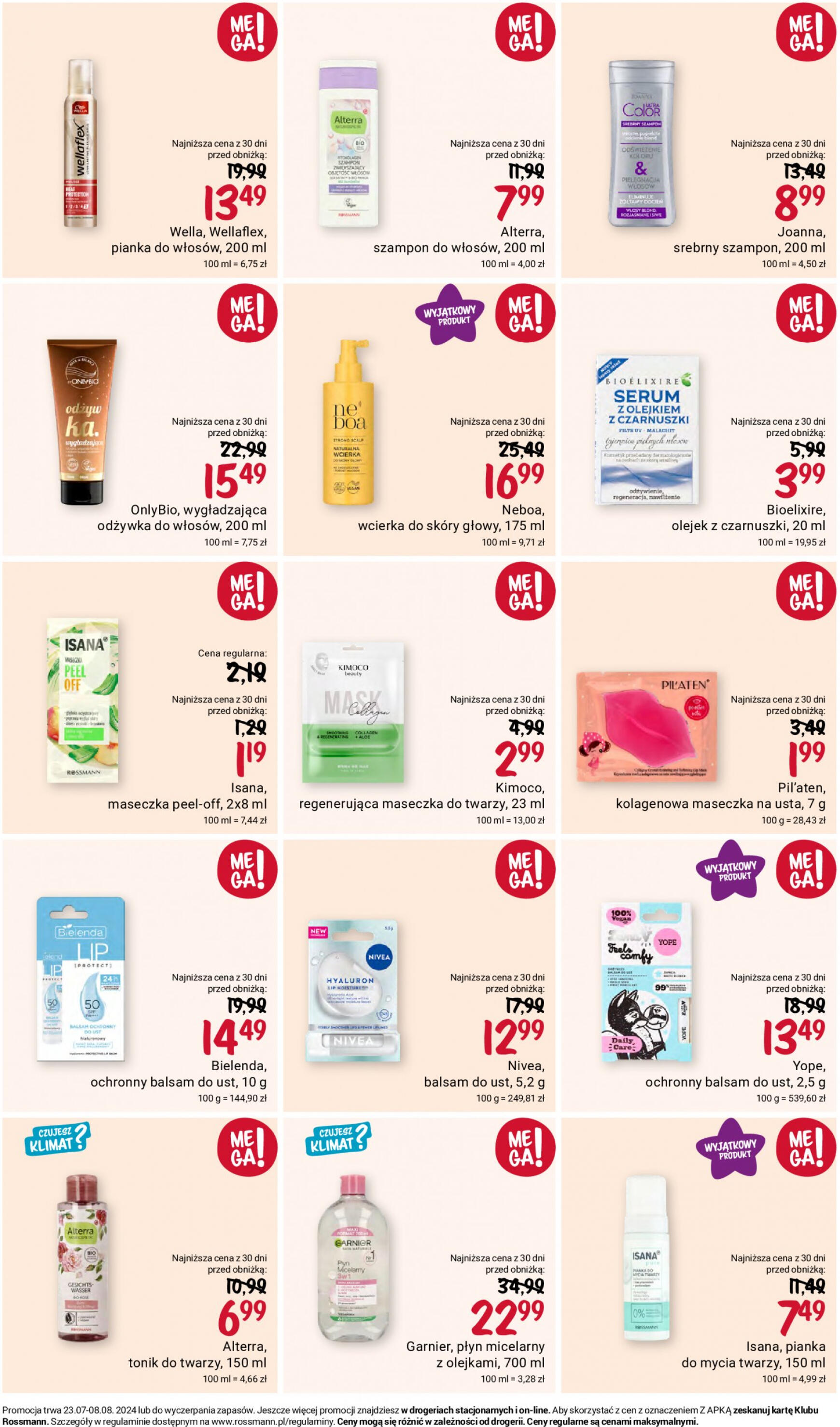 rossmann - Rossmann gazetka aktualna ważna od 23.07. - 08.08. - page: 3