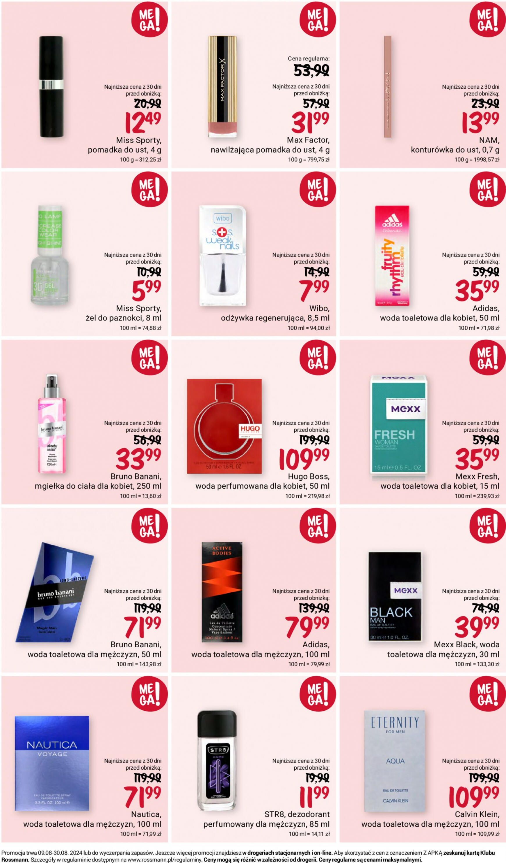 rossmann - Rossmann gazetka aktualna ważna od 09.08. - 30.08. - page: 10