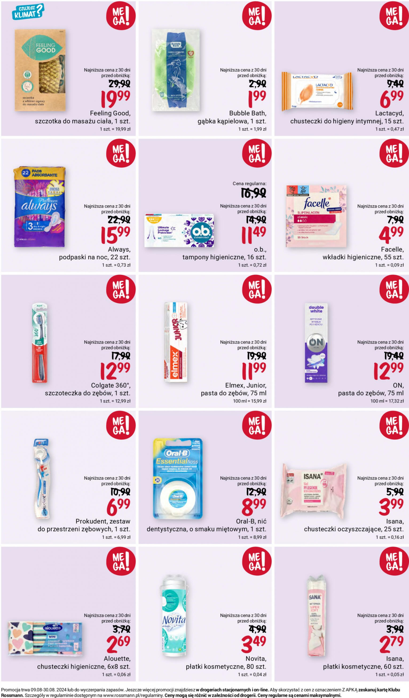 rossmann - Rossmann gazetka aktualna ważna od 09.08. - 30.08. - page: 4