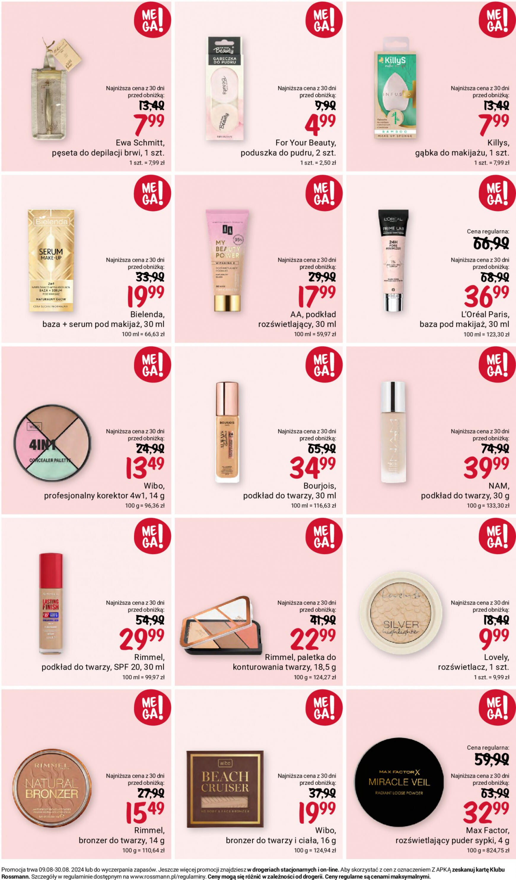 rossmann - Rossmann gazetka aktualna ważna od 09.08. - 30.08. - page: 8