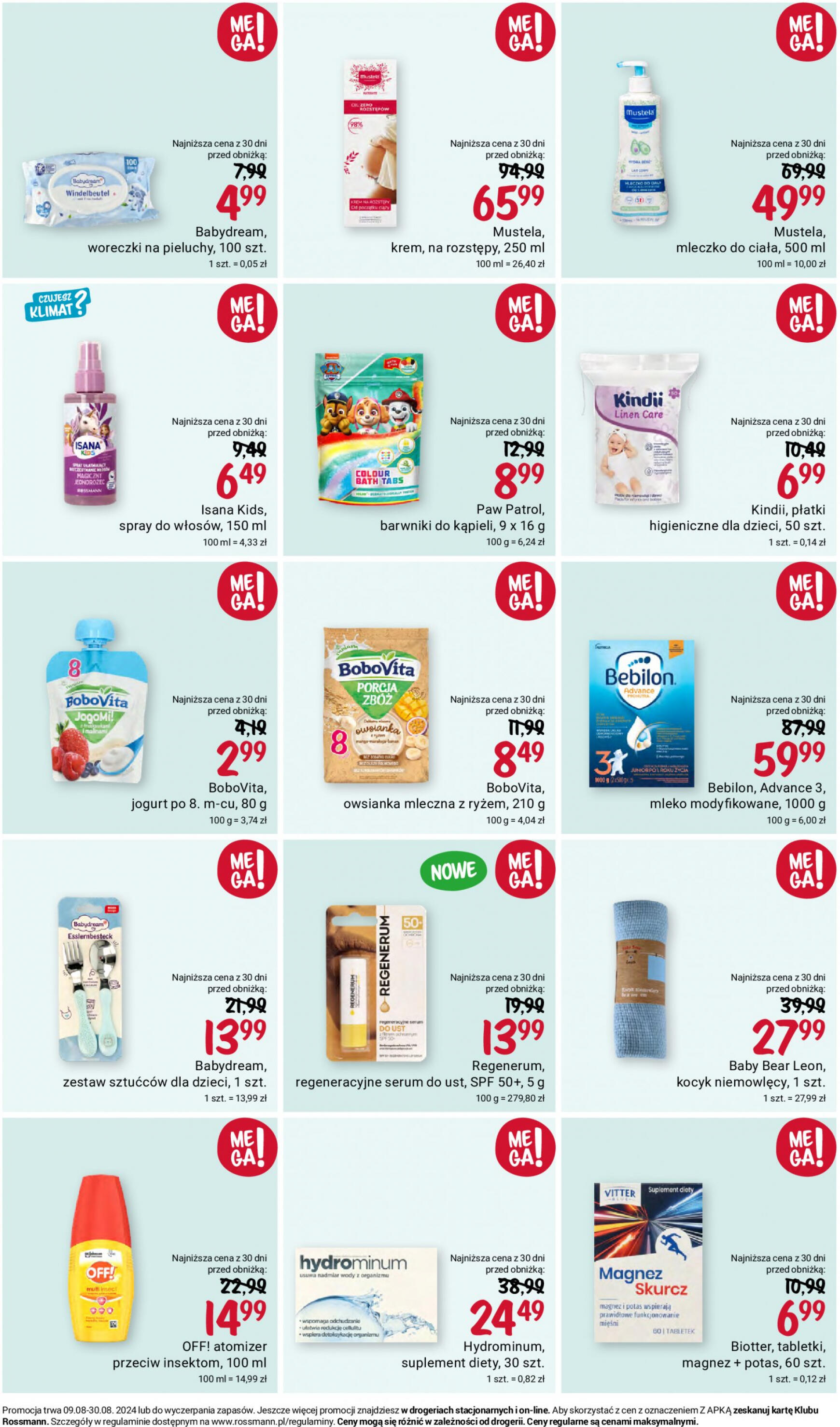 rossmann - Rossmann gazetka aktualna ważna od 09.08. - 30.08. - page: 13