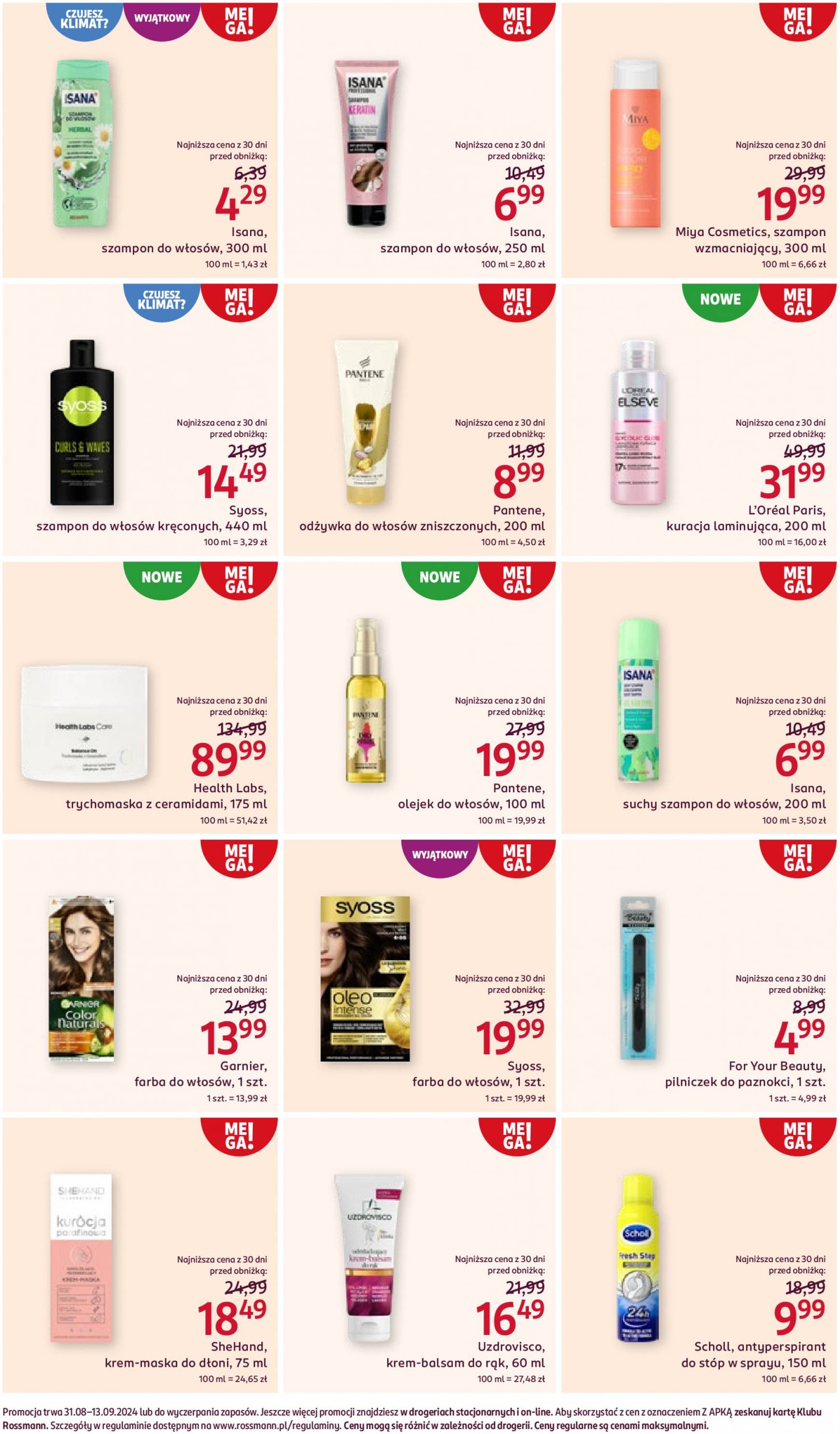 rossmann - Aktualna Rossmann gazetka ważna od 31.08. - 13.09. - page: 7