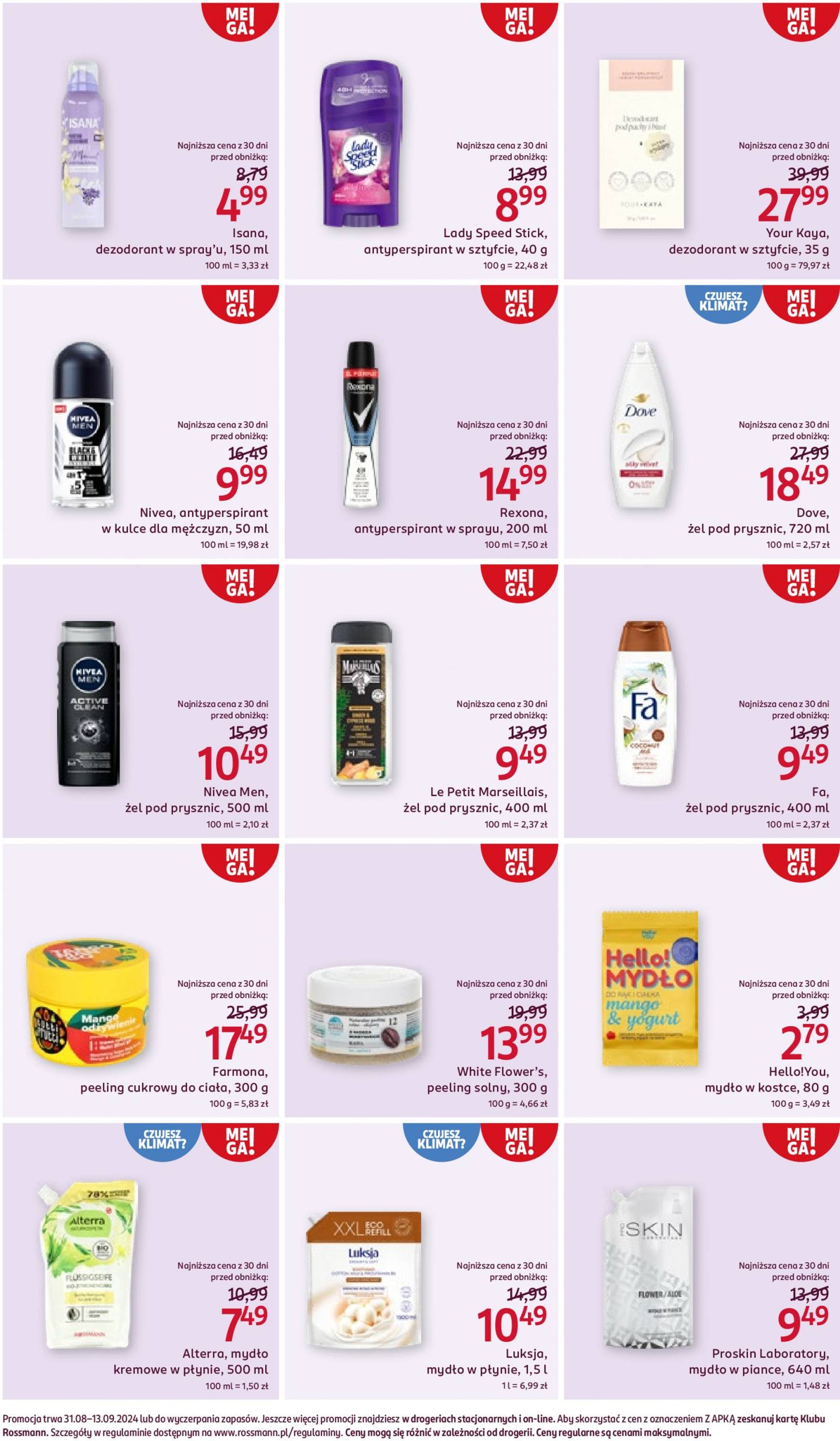 rossmann - Aktualna Rossmann gazetka ważna od 31.08. - 13.09. - page: 4