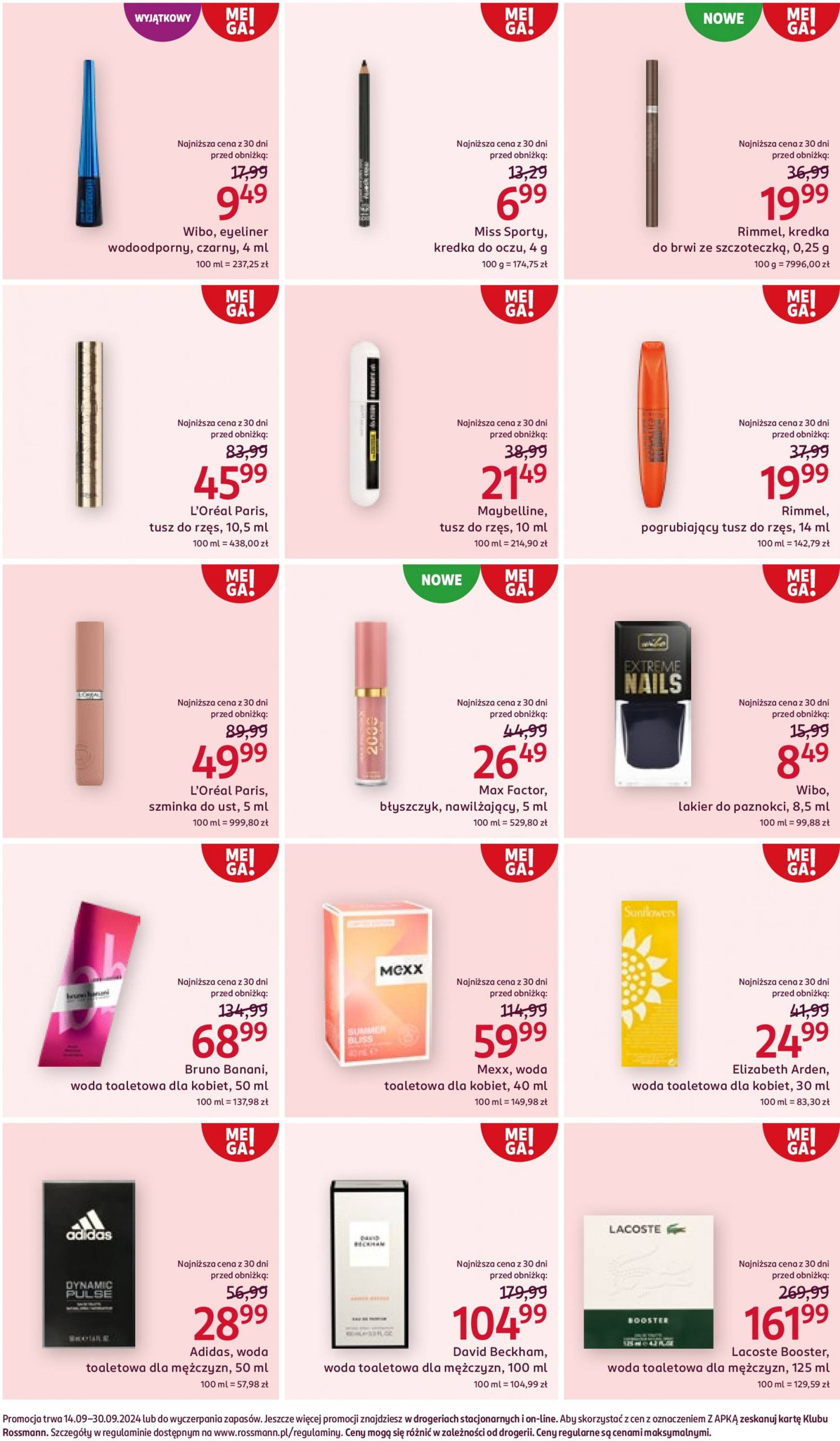 rossmann - Aktualna Rossmann gazetka ważna od 14.09. - 30.09. - page: 12