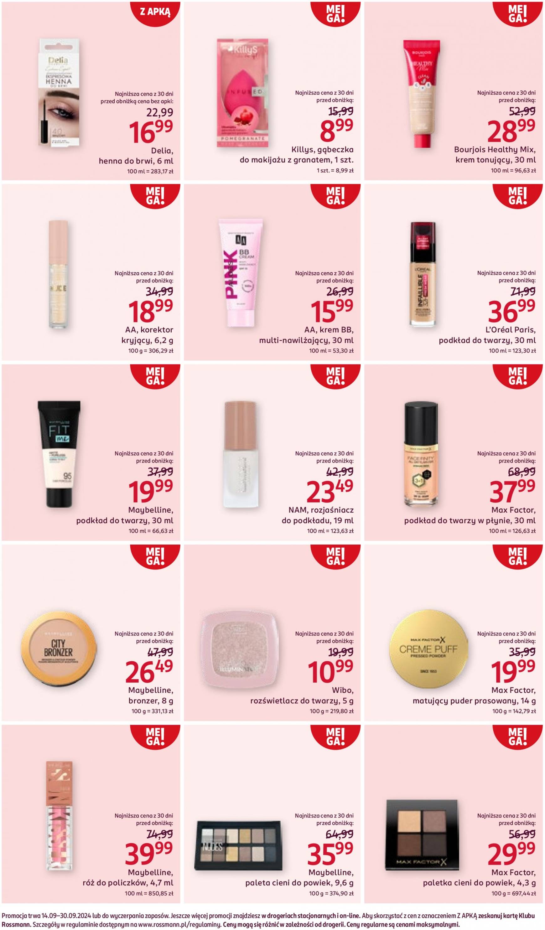 rossmann - Aktualna Rossmann gazetka ważna od 14.09. - 30.09. - page: 11