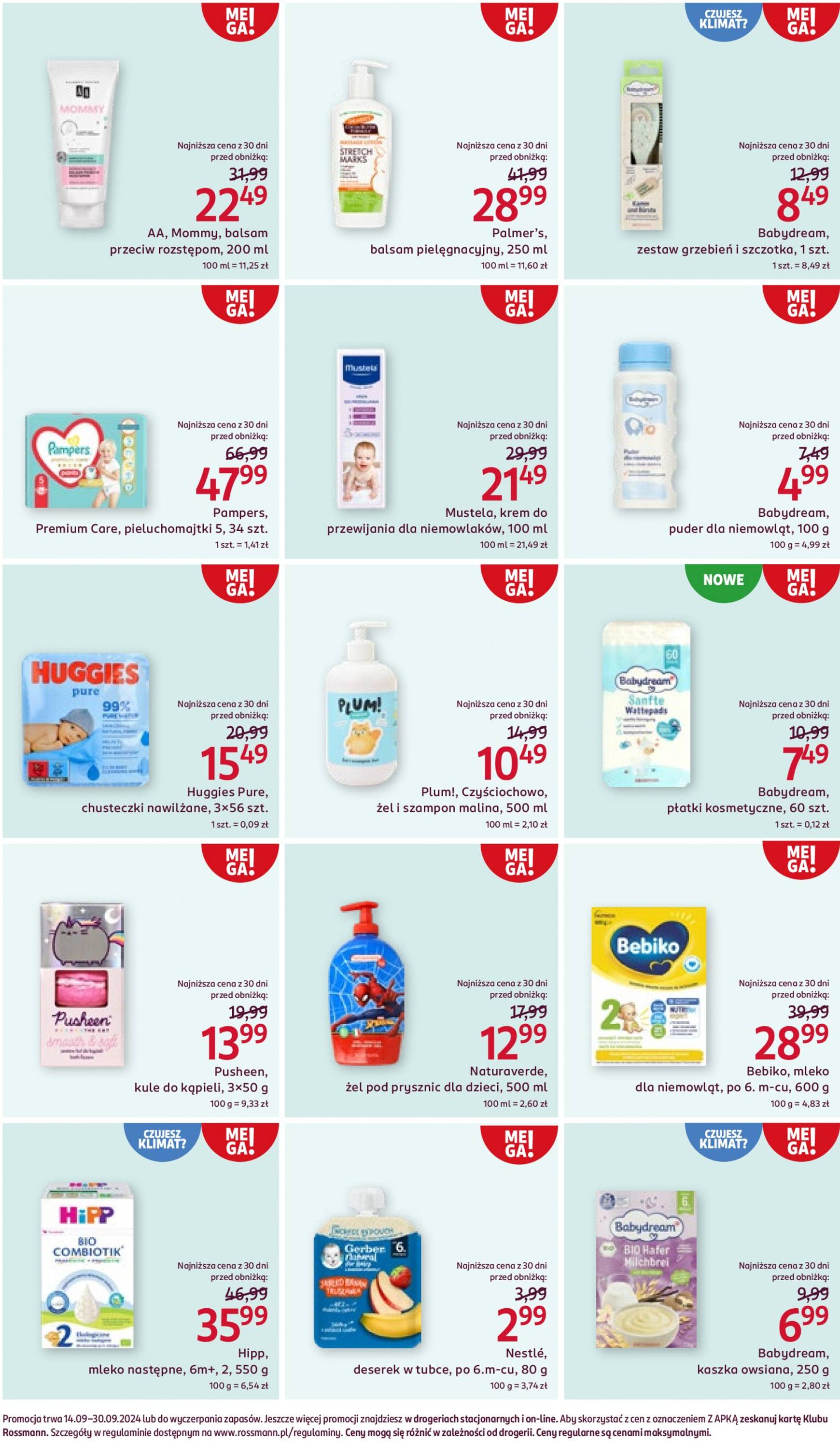 rossmann - Aktualna Rossmann gazetka ważna od 14.09. - 30.09. - page: 4