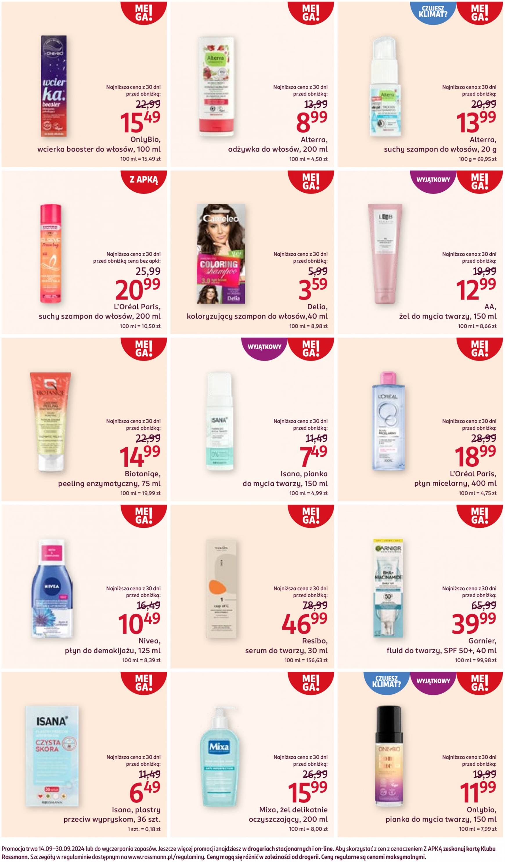 rossmann - Aktualna Rossmann gazetka ważna od 14.09. - 30.09. - page: 9