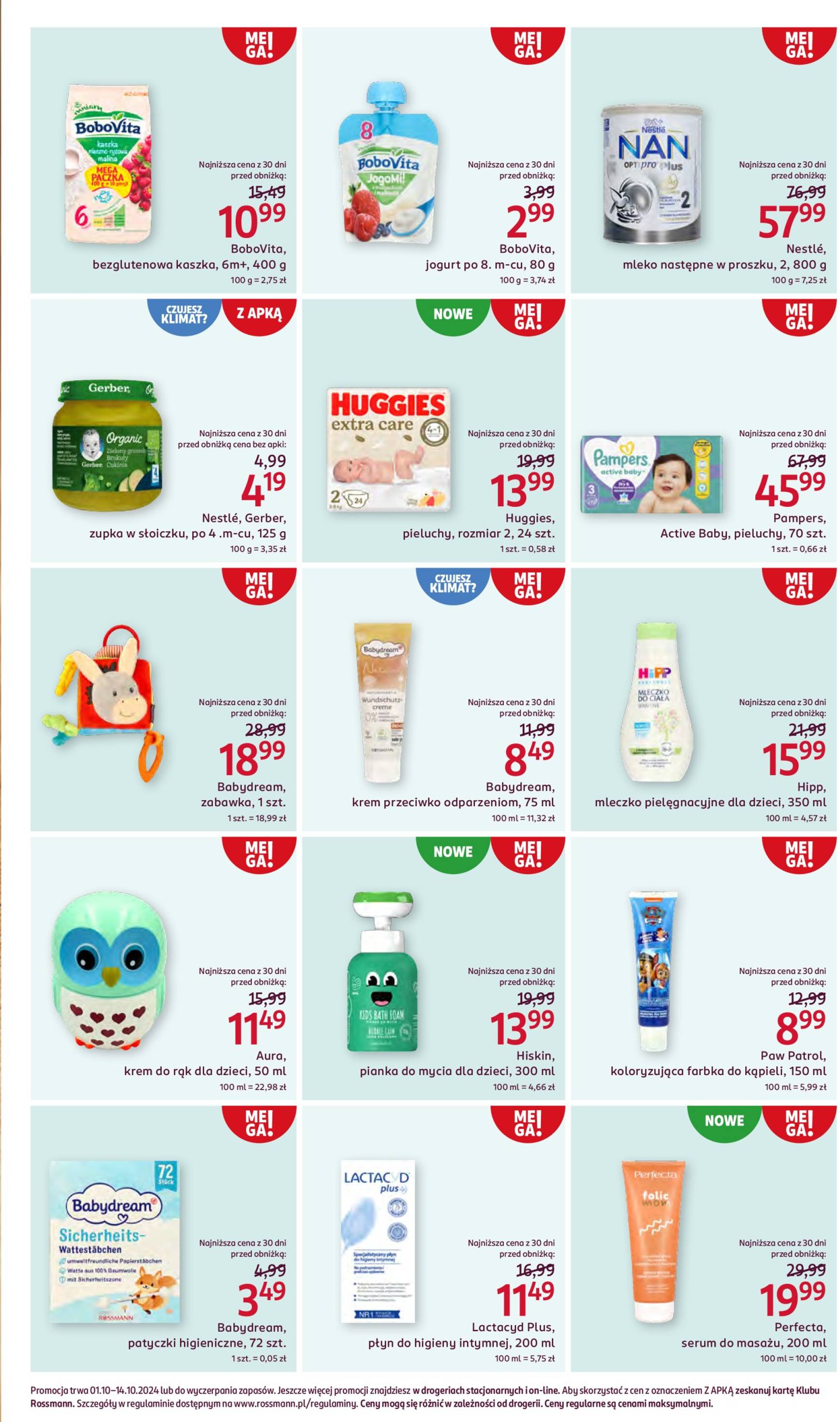 rossmann - Aktualna Rossmann gazetka ważna od 01.10. - 14.10. - page: 3