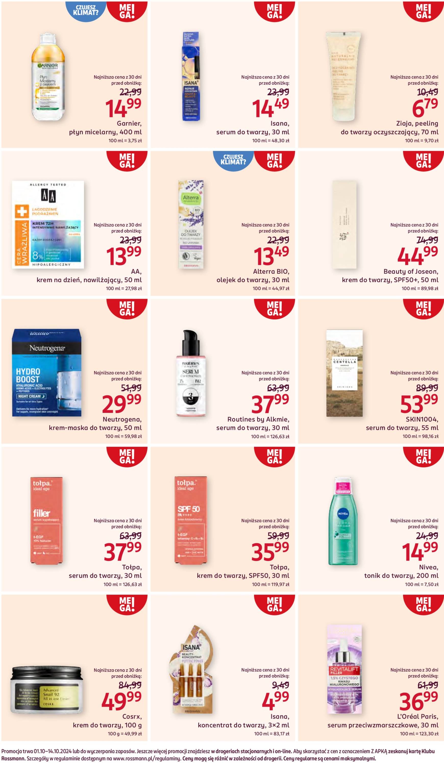 rossmann - Aktualna Rossmann gazetka ważna od 01.10. - 14.10. - page: 8