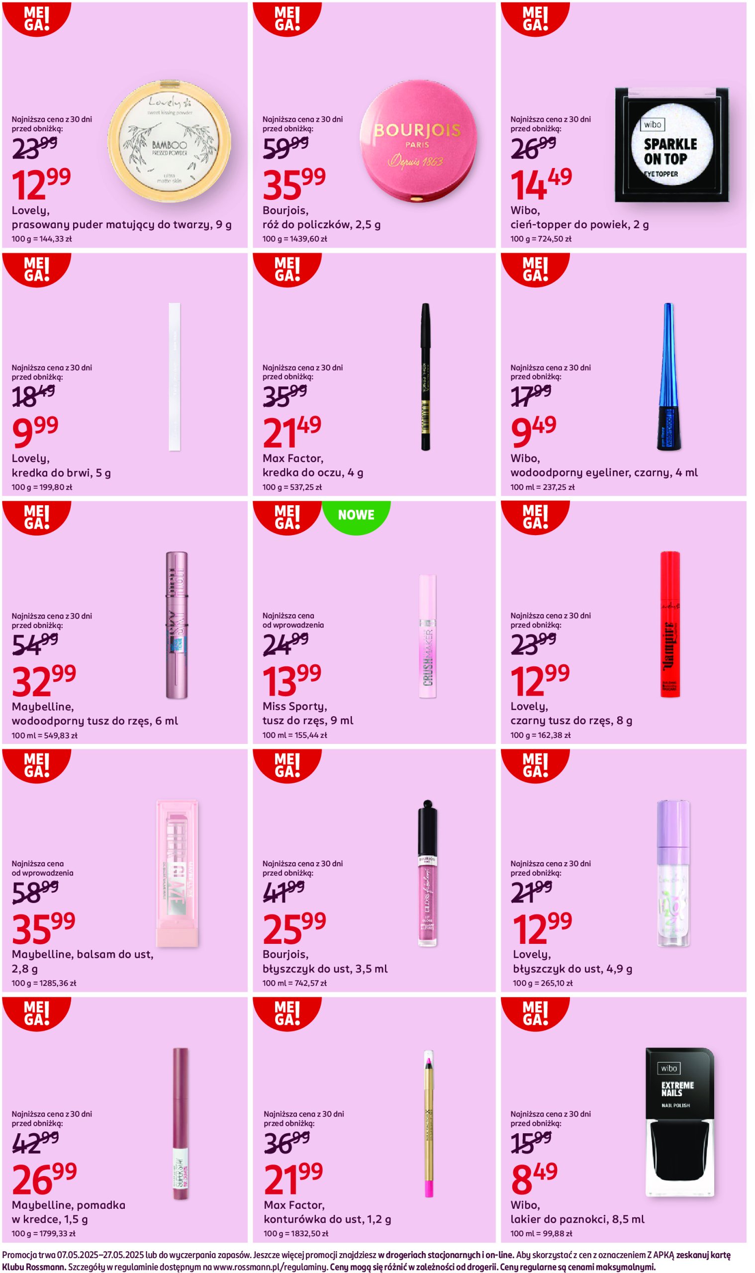 rossmann - Rossmann gazetka ważna od 07.05. - 27.05. - page: 7