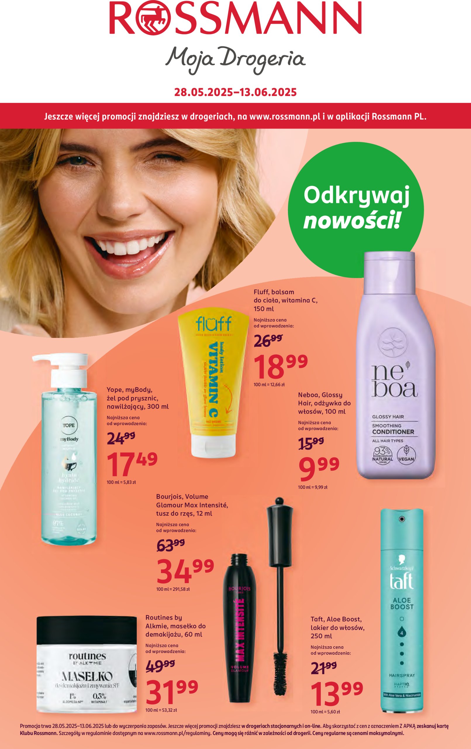 rossmann - Rossmann gazetka ważna od 28.05. - 13.06.