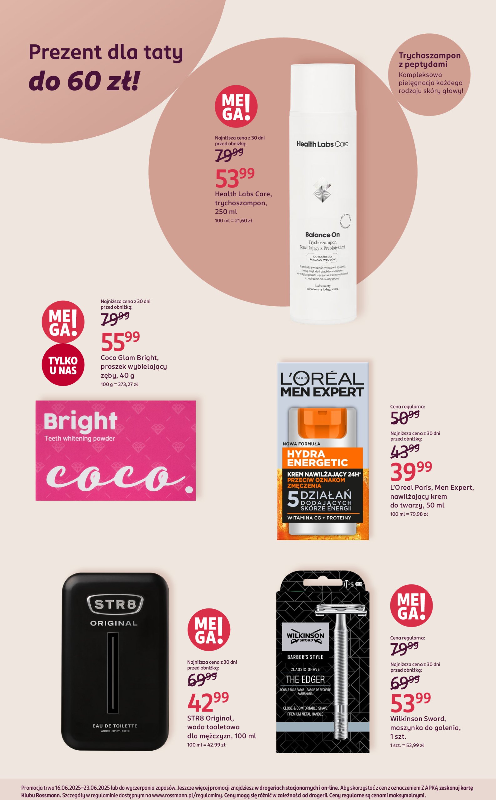 rossmann - Gazetka Rossmann - Męska pielęgnacja ważna od 16.06. - 23.06. - page: 6