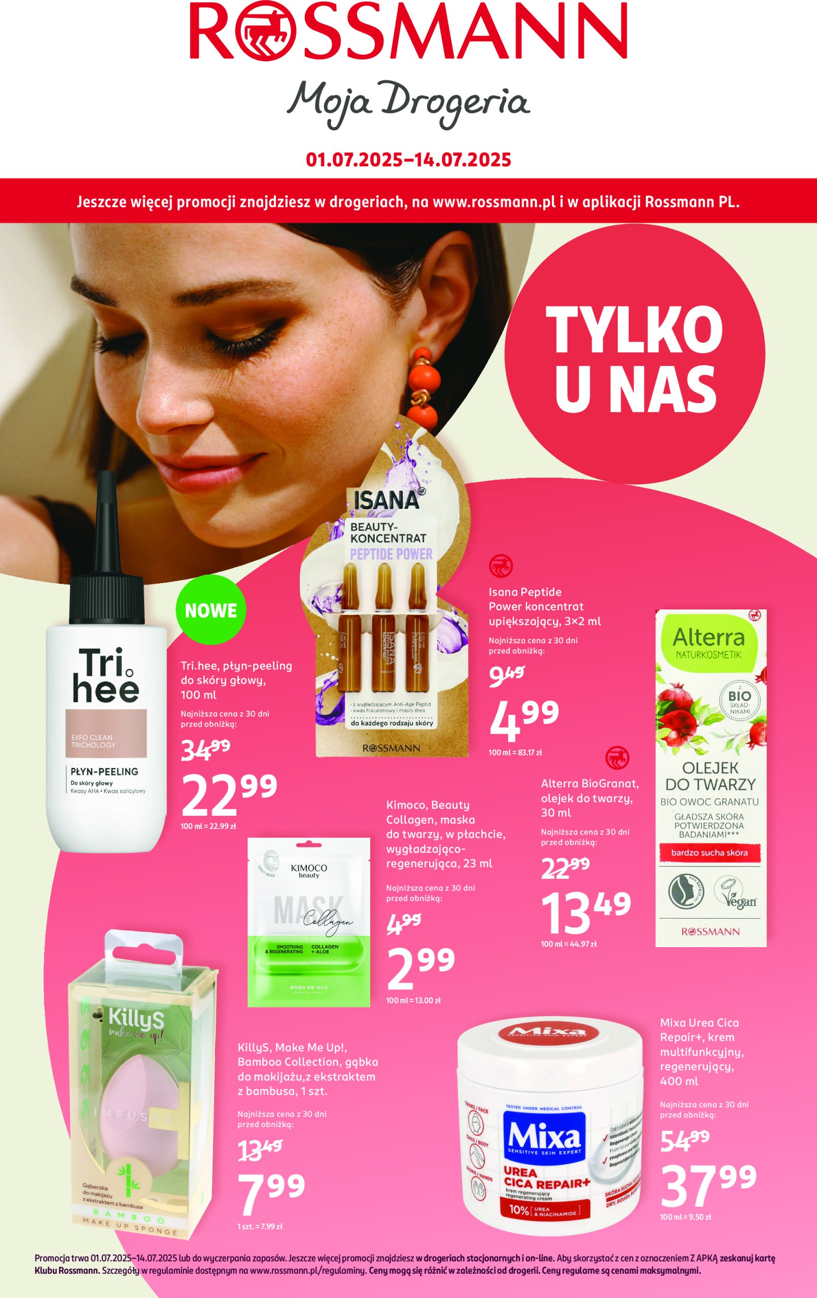 rossmann - Gazetka Rossmann ważna od 01.07. - 14.07.